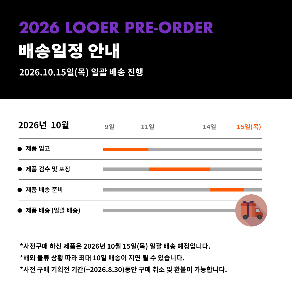 [사전구매] LOOPER NICK BRIEFCASE / S