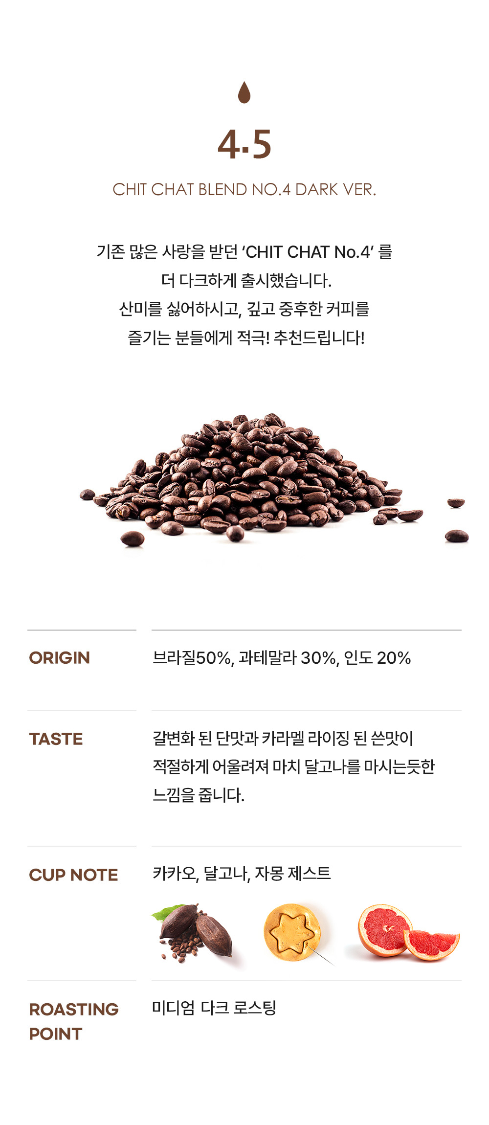 칫챗 블렌드 No.4.5 | CHIT CHAT Blend No.4.5