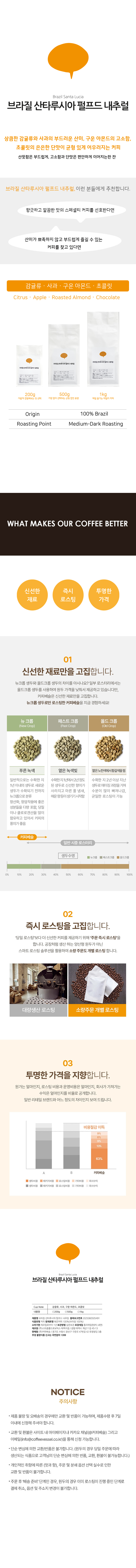 브라질 산타루시아 펄프드 내추럴