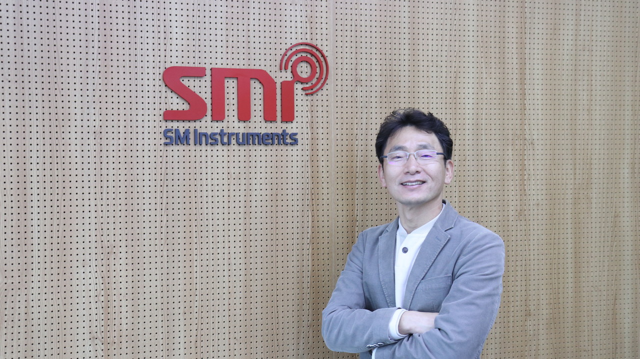 초음파 음향카메라 시장에 국내 기업의 이름을 새기기 위해 창업한 김영기 에스엠인스트루먼트 대표