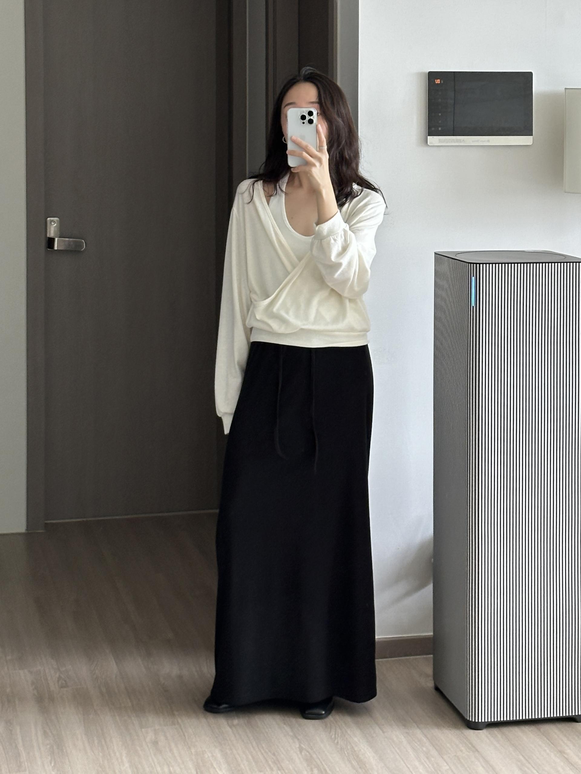 셀르 롱 스커트 | 4 COLOR
