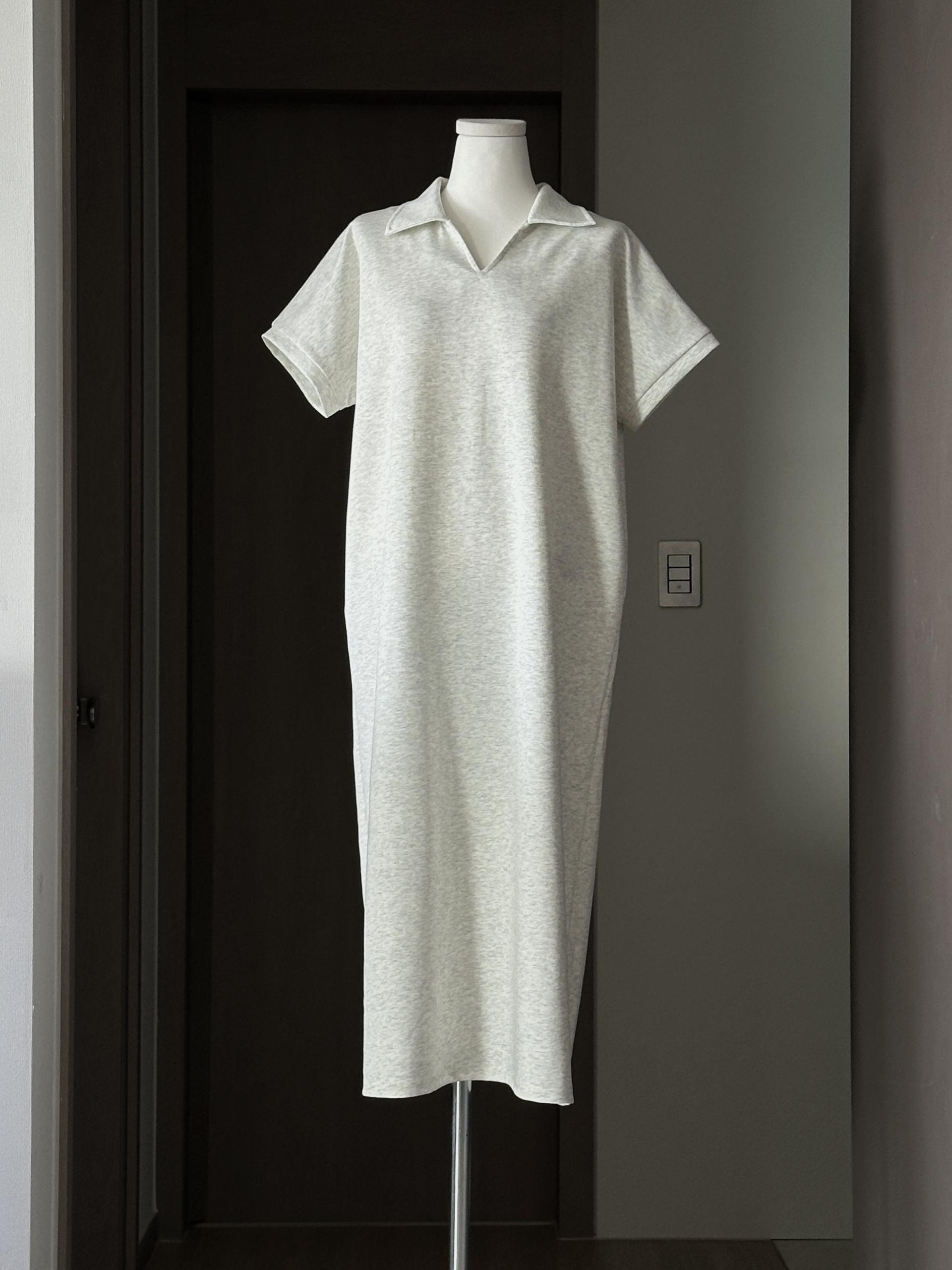 로먼 카라 원피스 | 4 COLOR (원단 재직중 1~2주 소요)