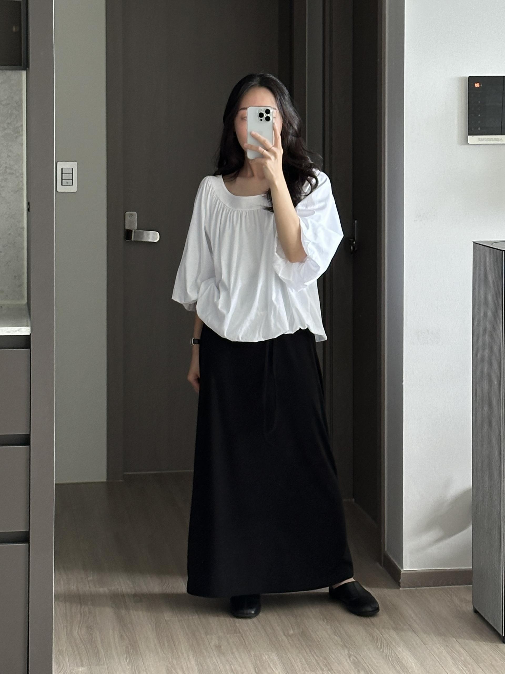 셀르 롱 스커트 | 4 COLOR