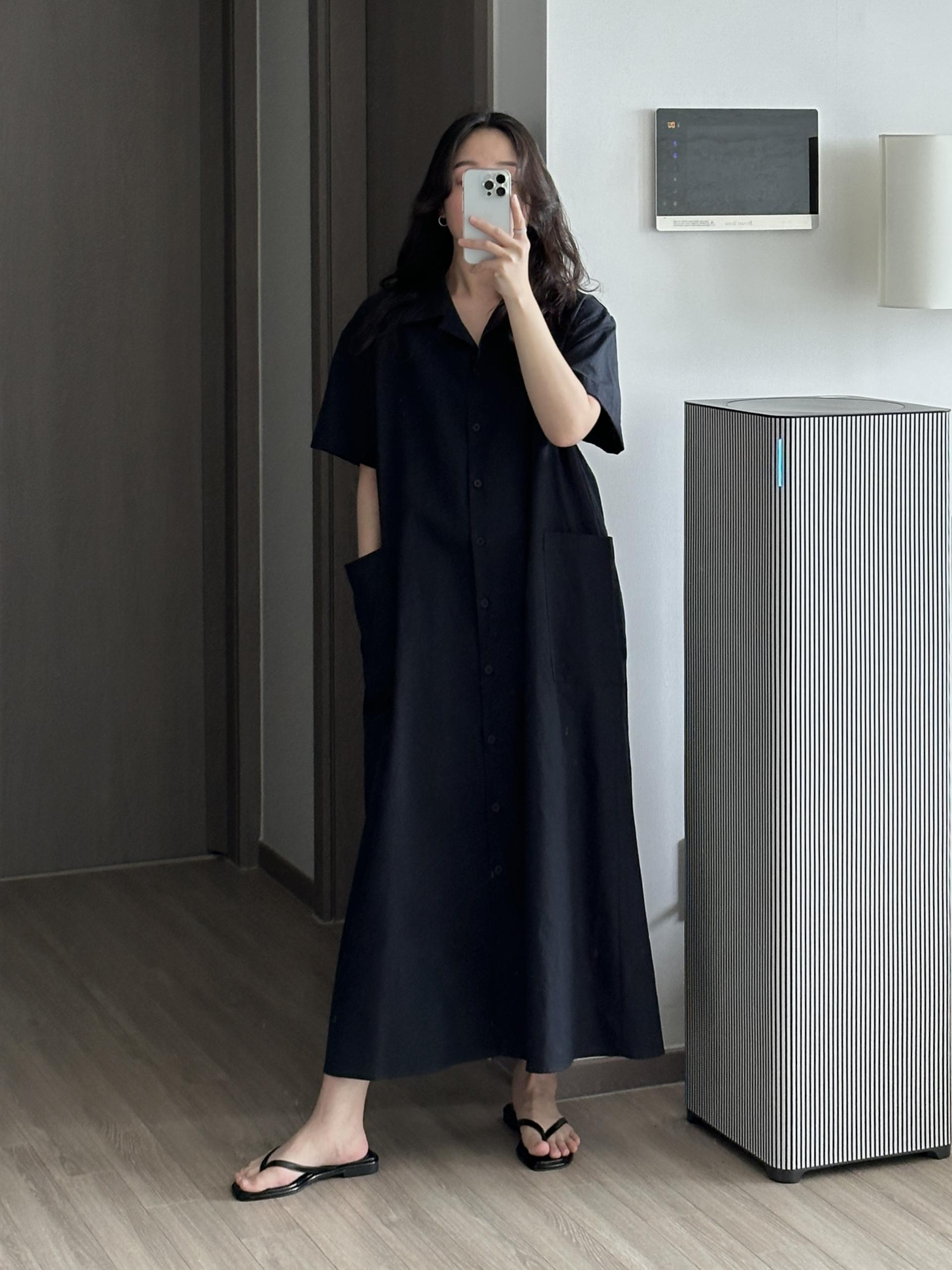레이브 린넨 원피스 | 3 COLOR