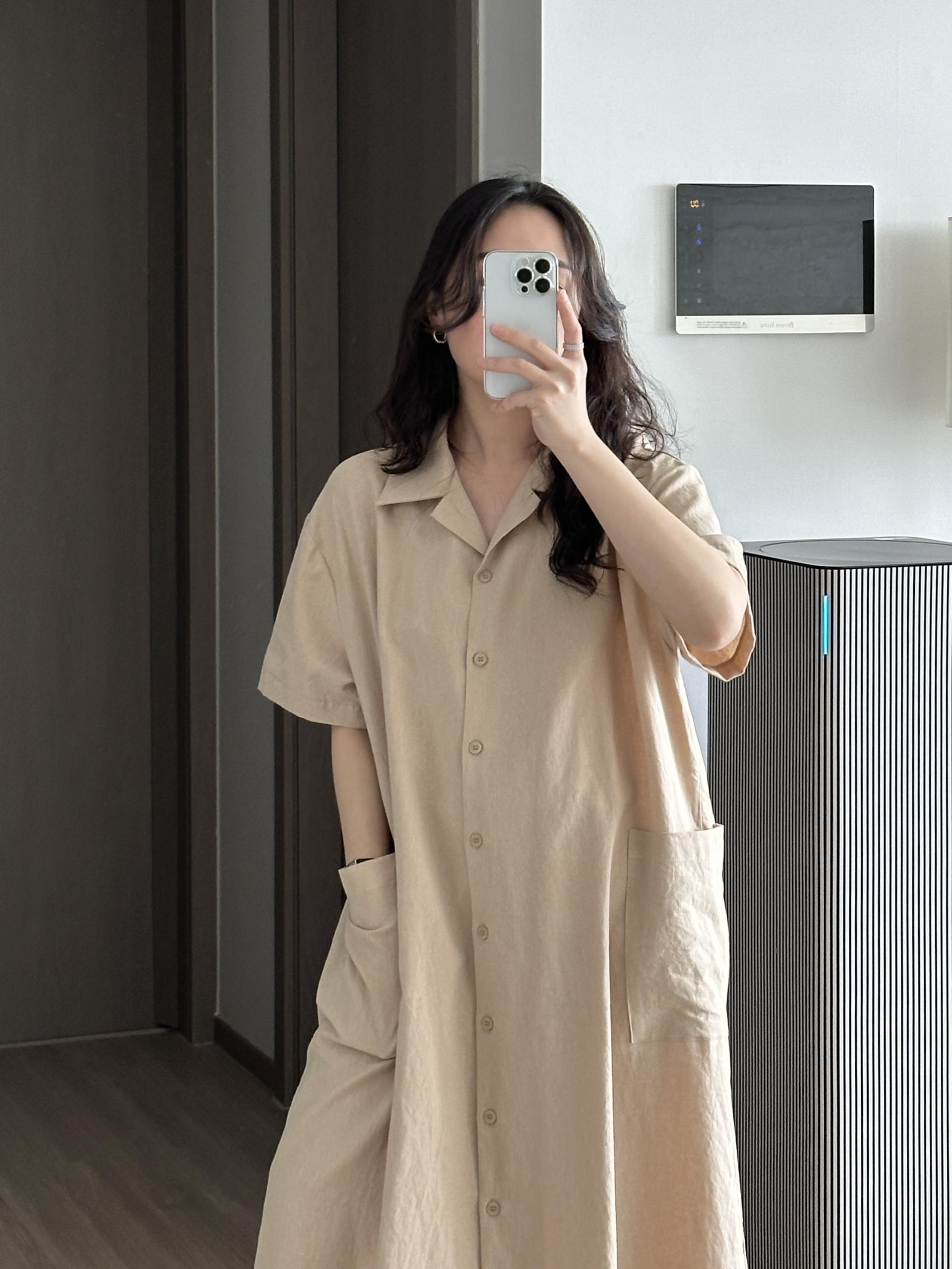 레이브 린넨 원피스 | 3 COLOR