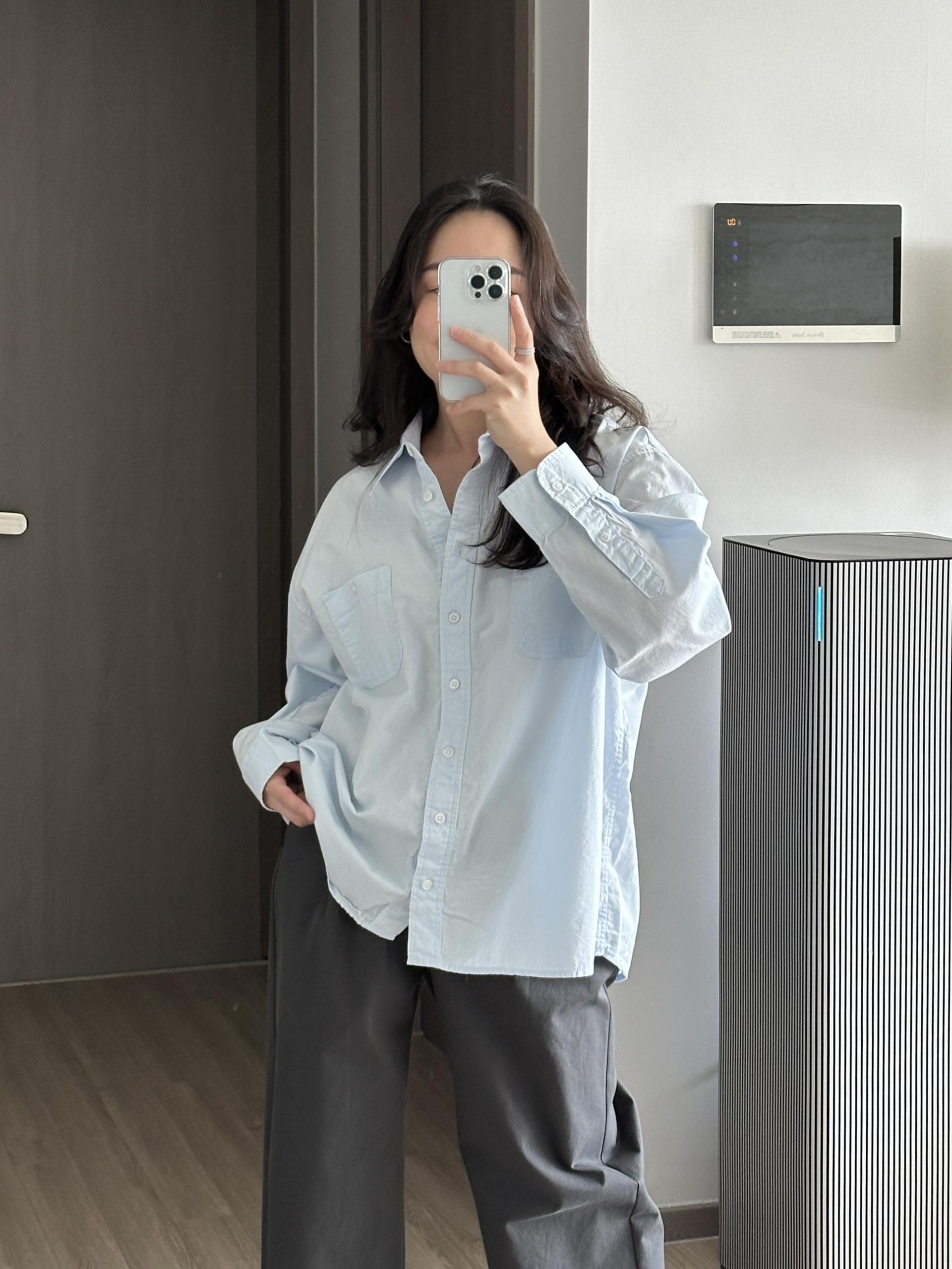 워싱 셔츠 | 4 COLOR