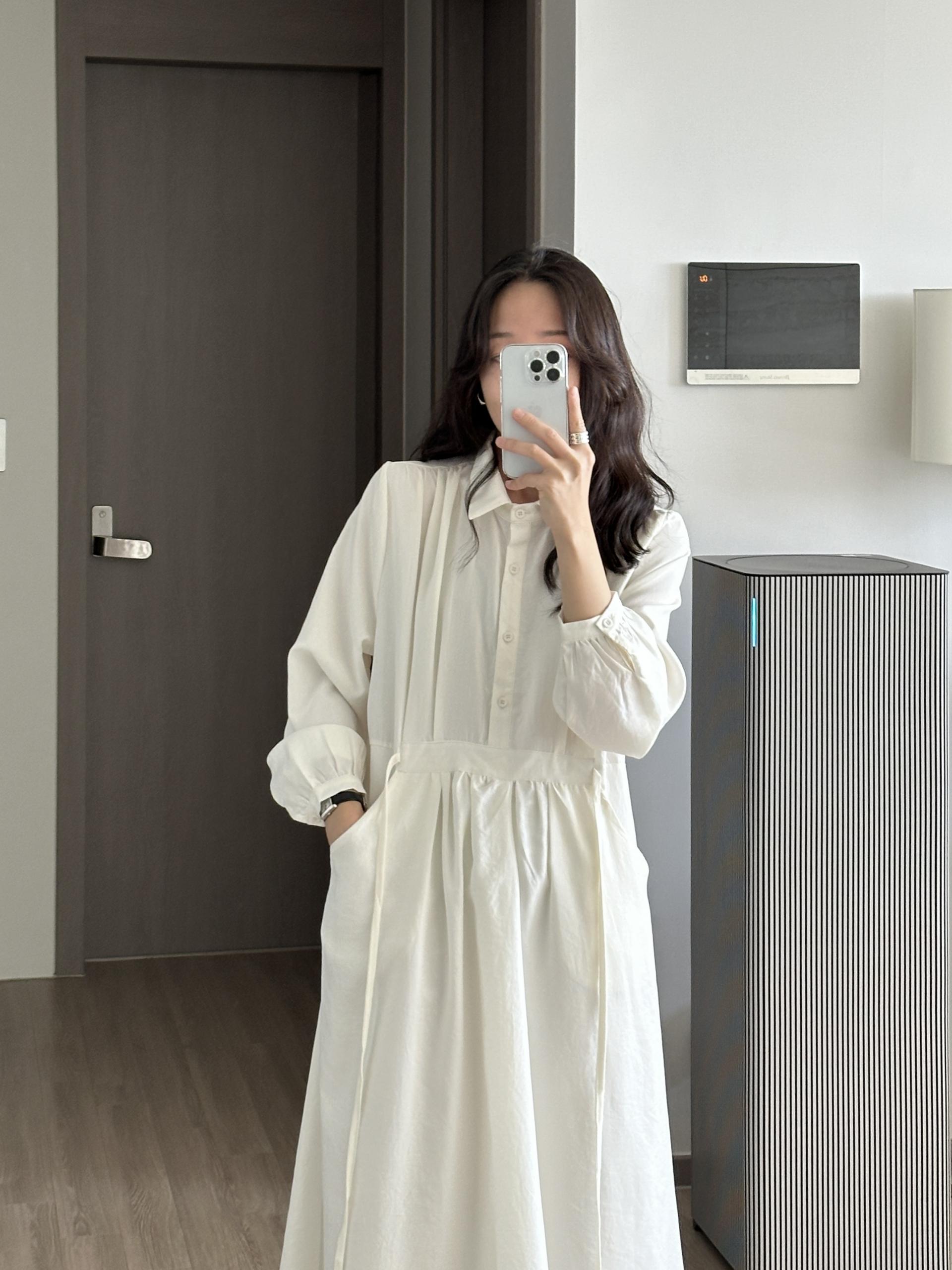 레터 원피스 | 2 COLOR