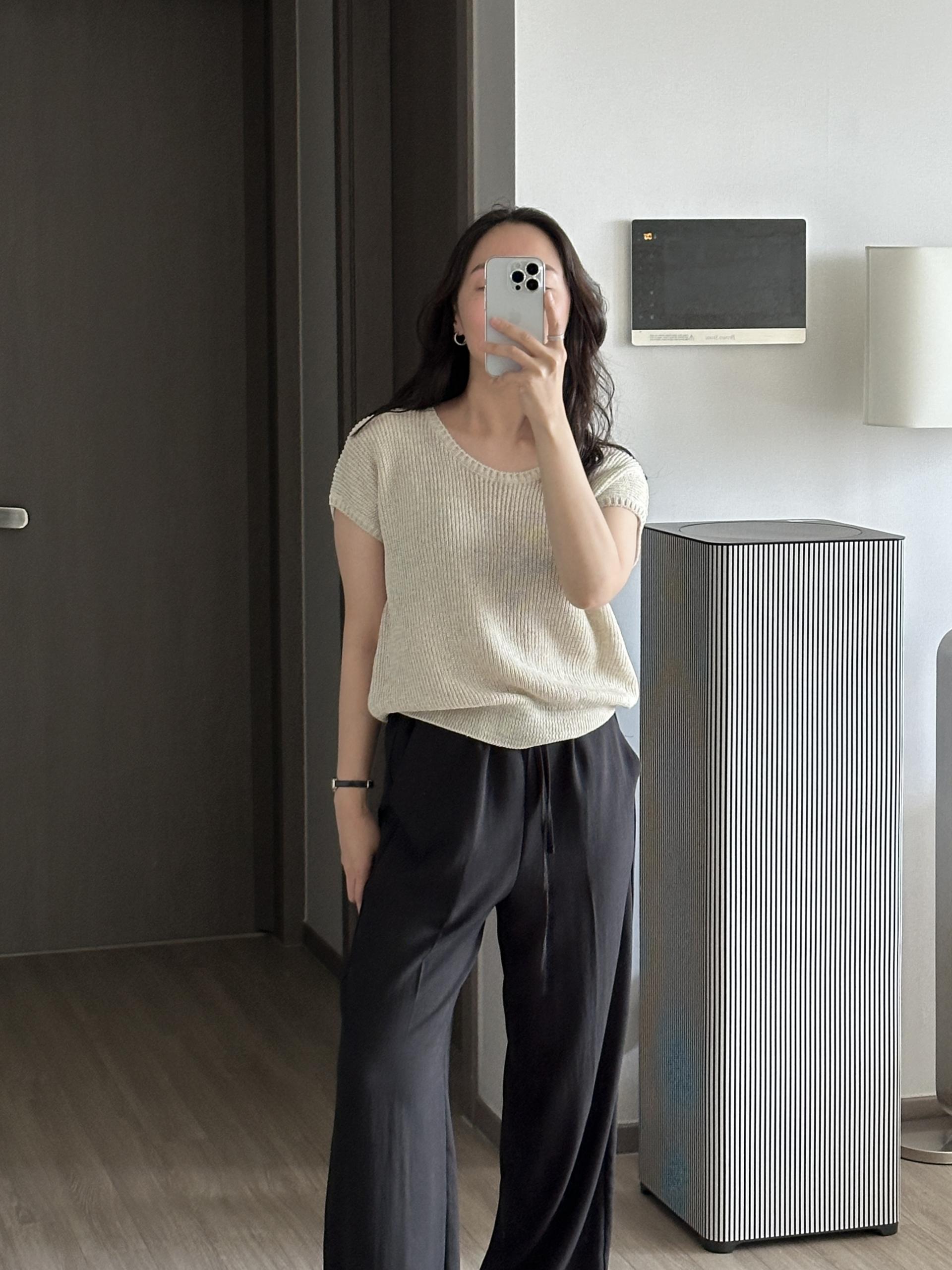 허쉬 린넨 밴딩 팬츠 | 3 COLOR (3 SIZE)