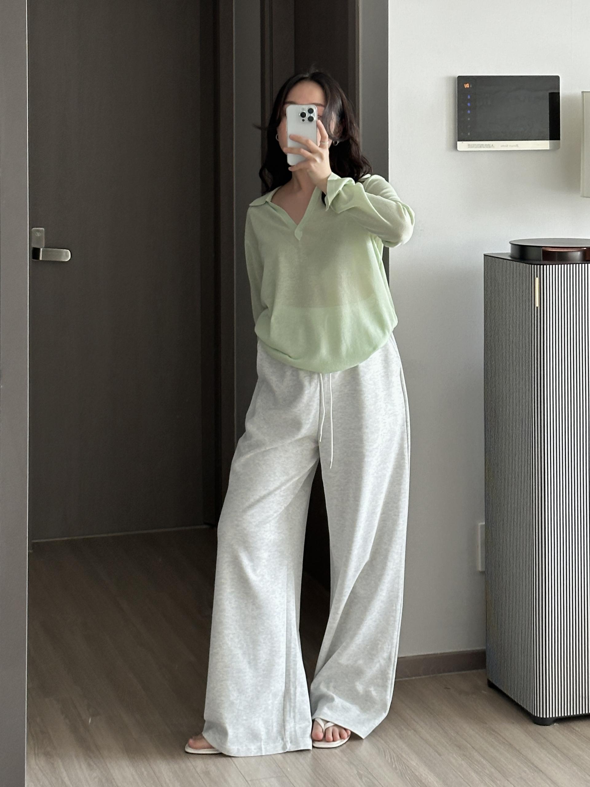 크루 밴딩 팬츠 | 2 COLOR