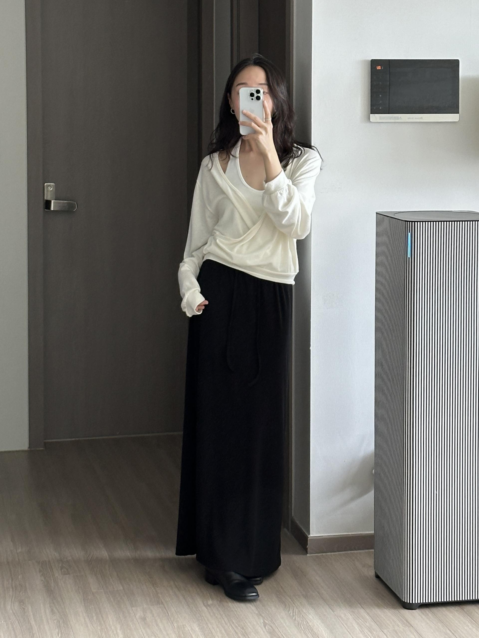 셀르 롱 스커트 | 4 COLOR