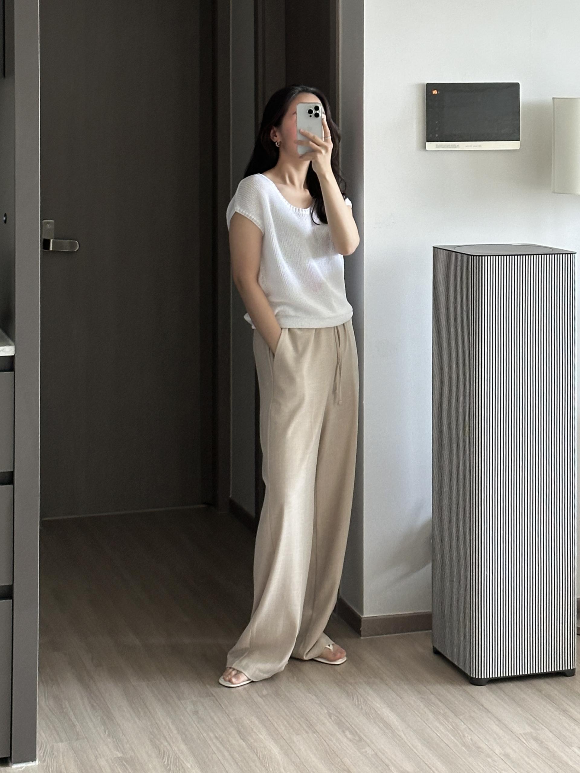 허쉬 린넨 밴딩 팬츠 | 3 COLOR (3 SIZE)