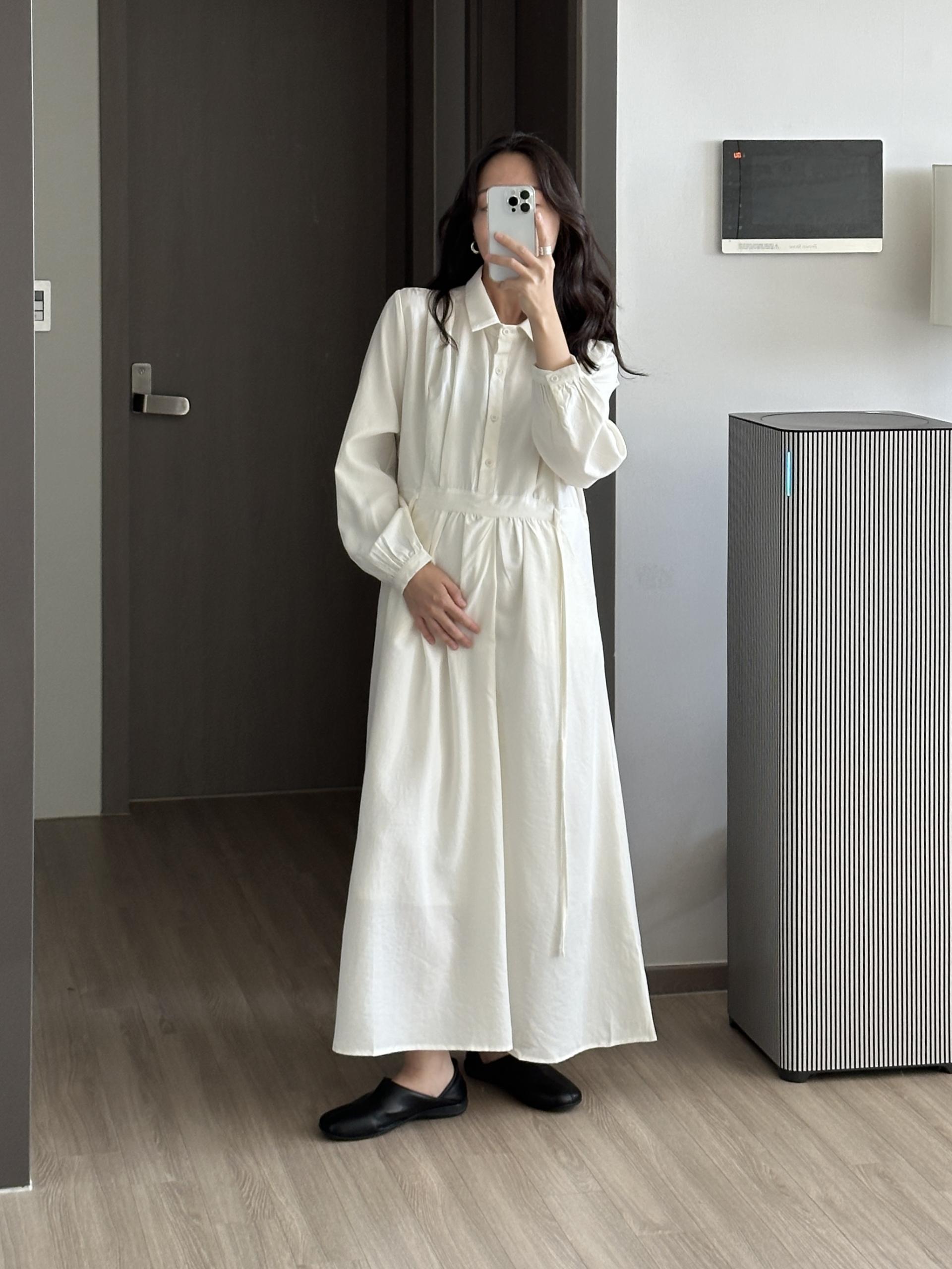 레터 원피스 | 2 COLOR