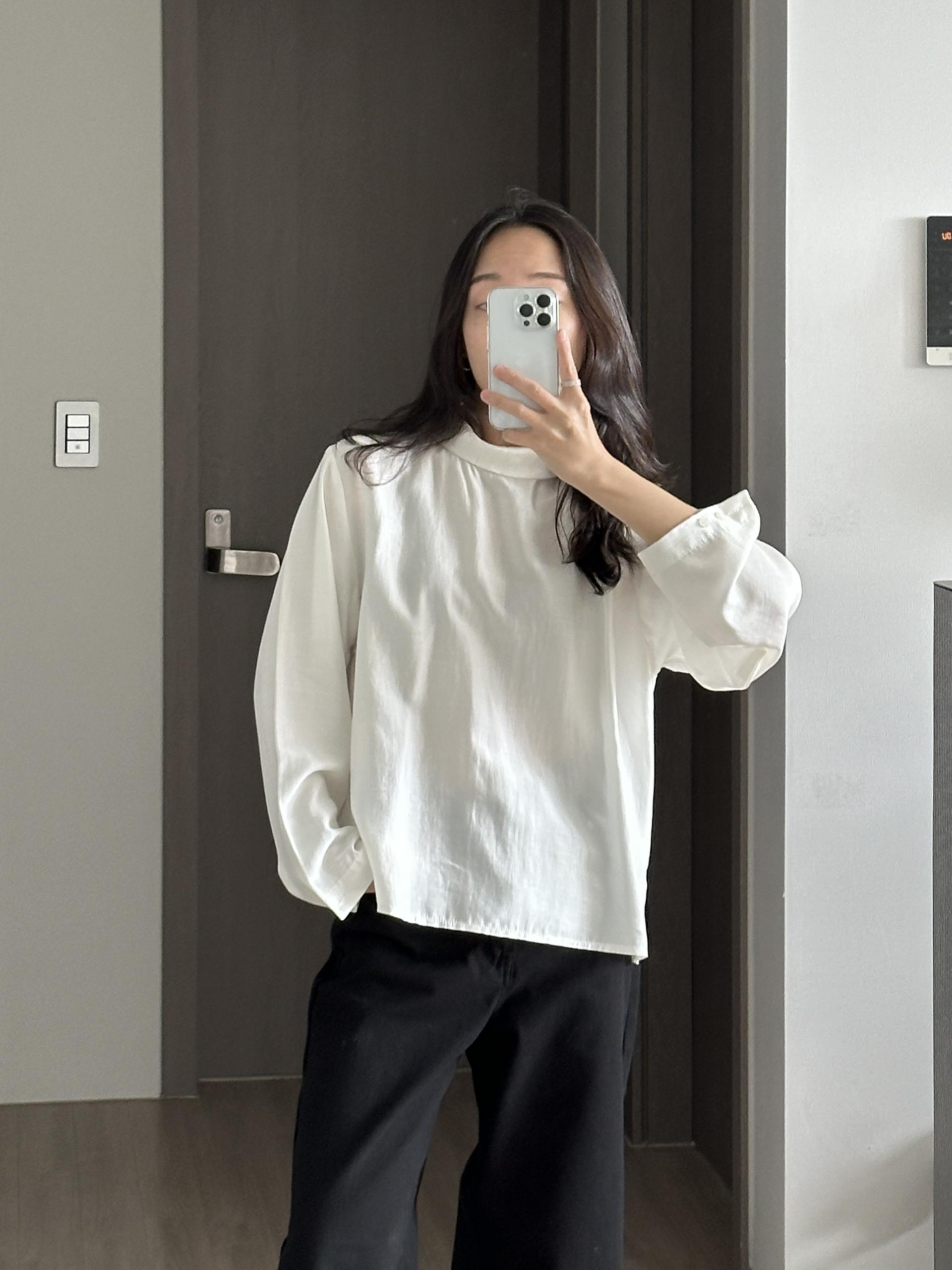 누아르 블라우스 | 2 COLOR