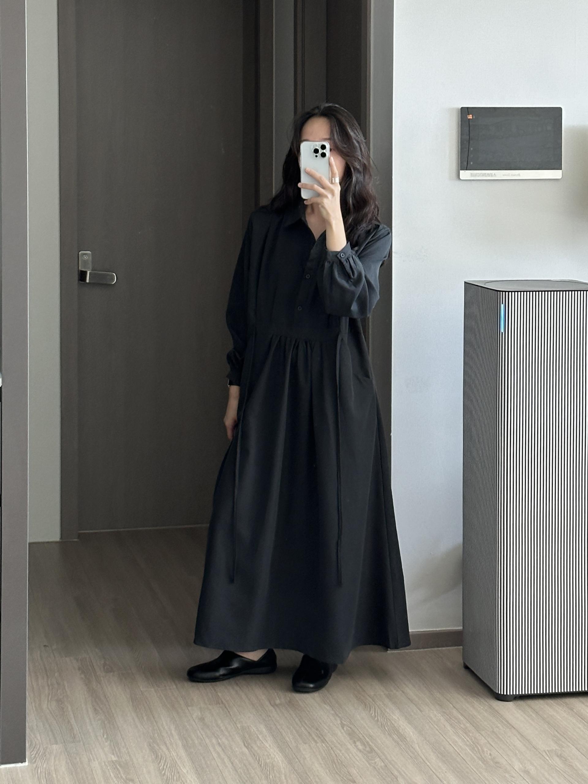 레터 원피스 | 2 COLOR