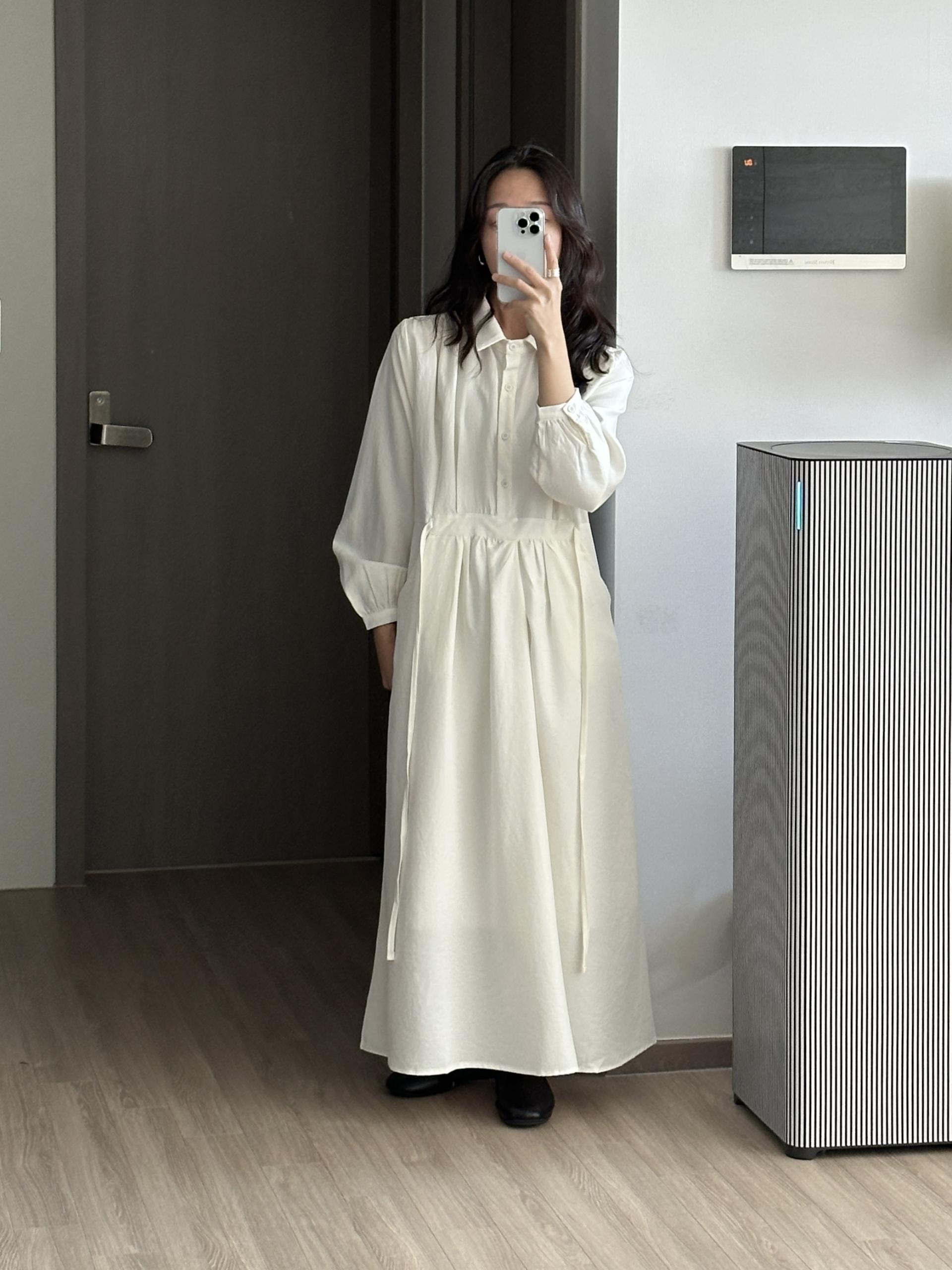 레터 원피스 | 2 COLOR