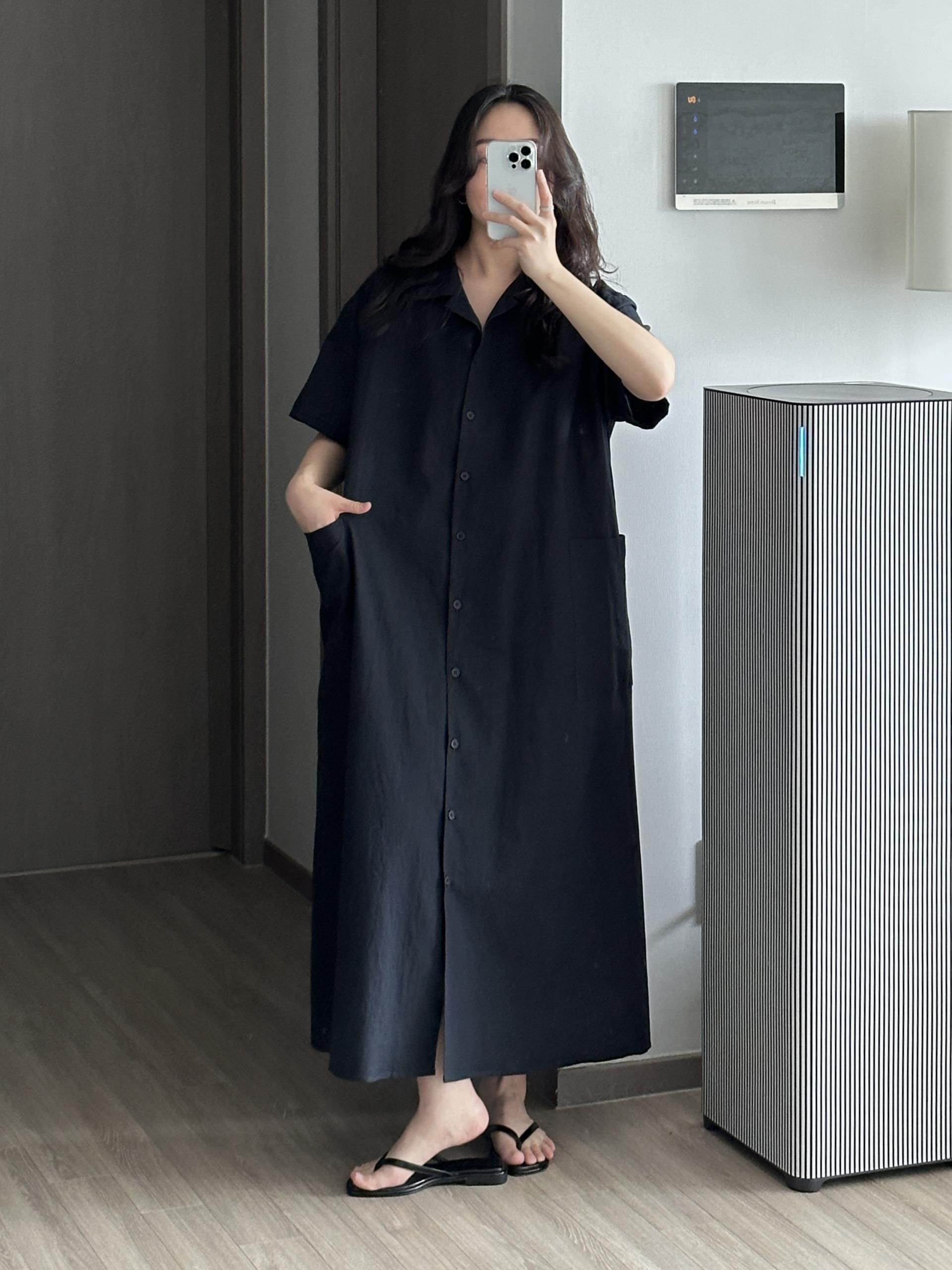 레이브 린넨 원피스 | 3 COLOR