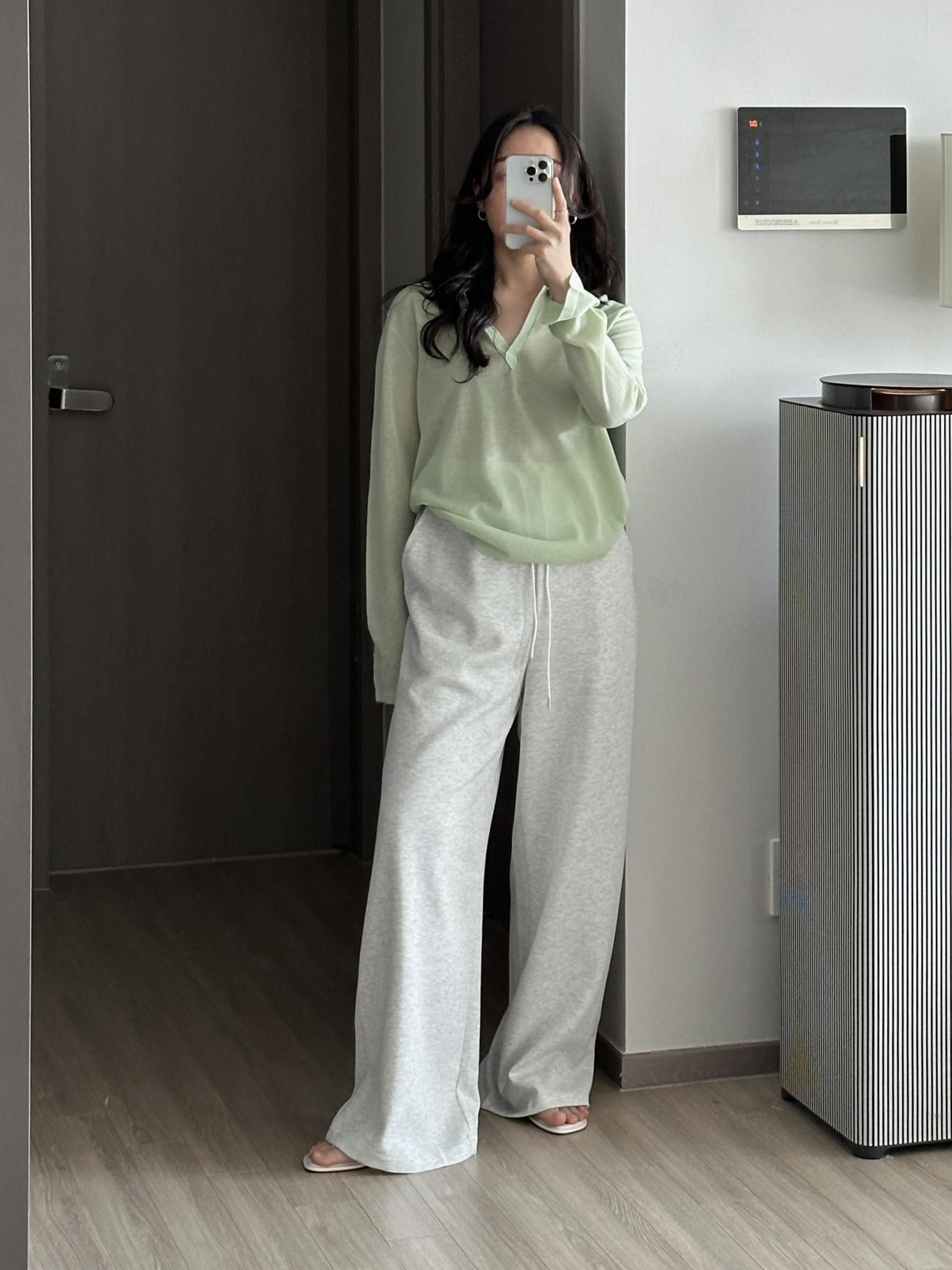 이안 린넨 카라 니트 | 5 COLOR
