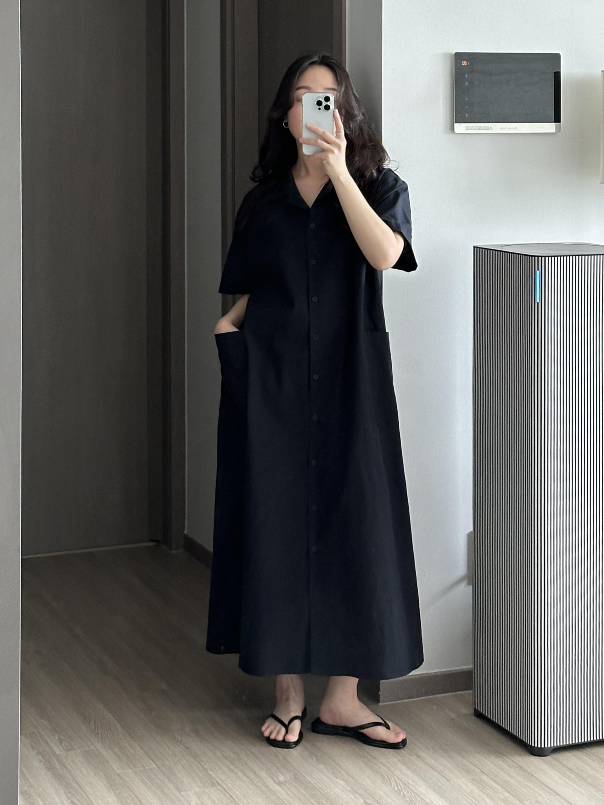 레이브 린넨 원피스 | 3 COLOR