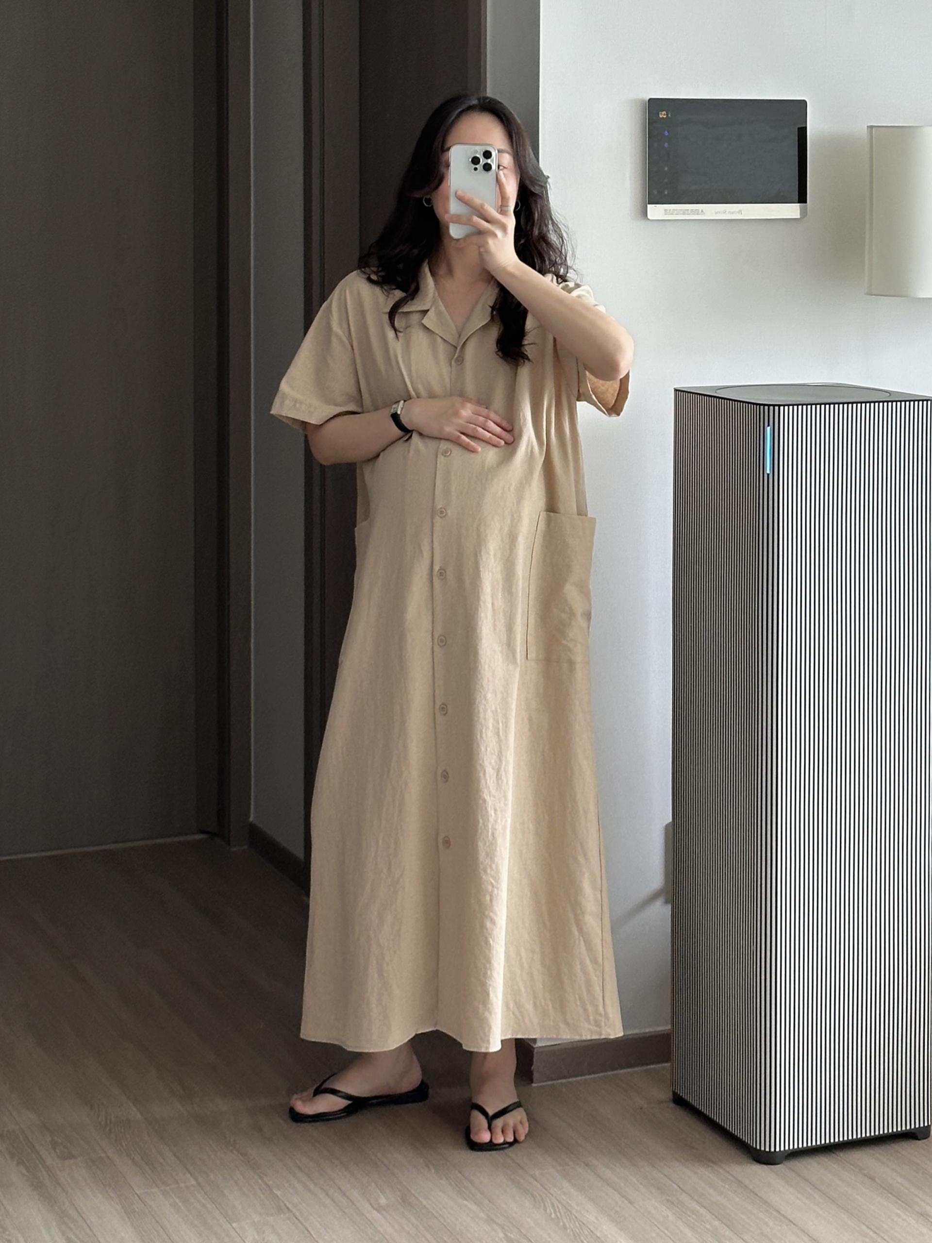 레이브 린넨 원피스 | 3 COLOR