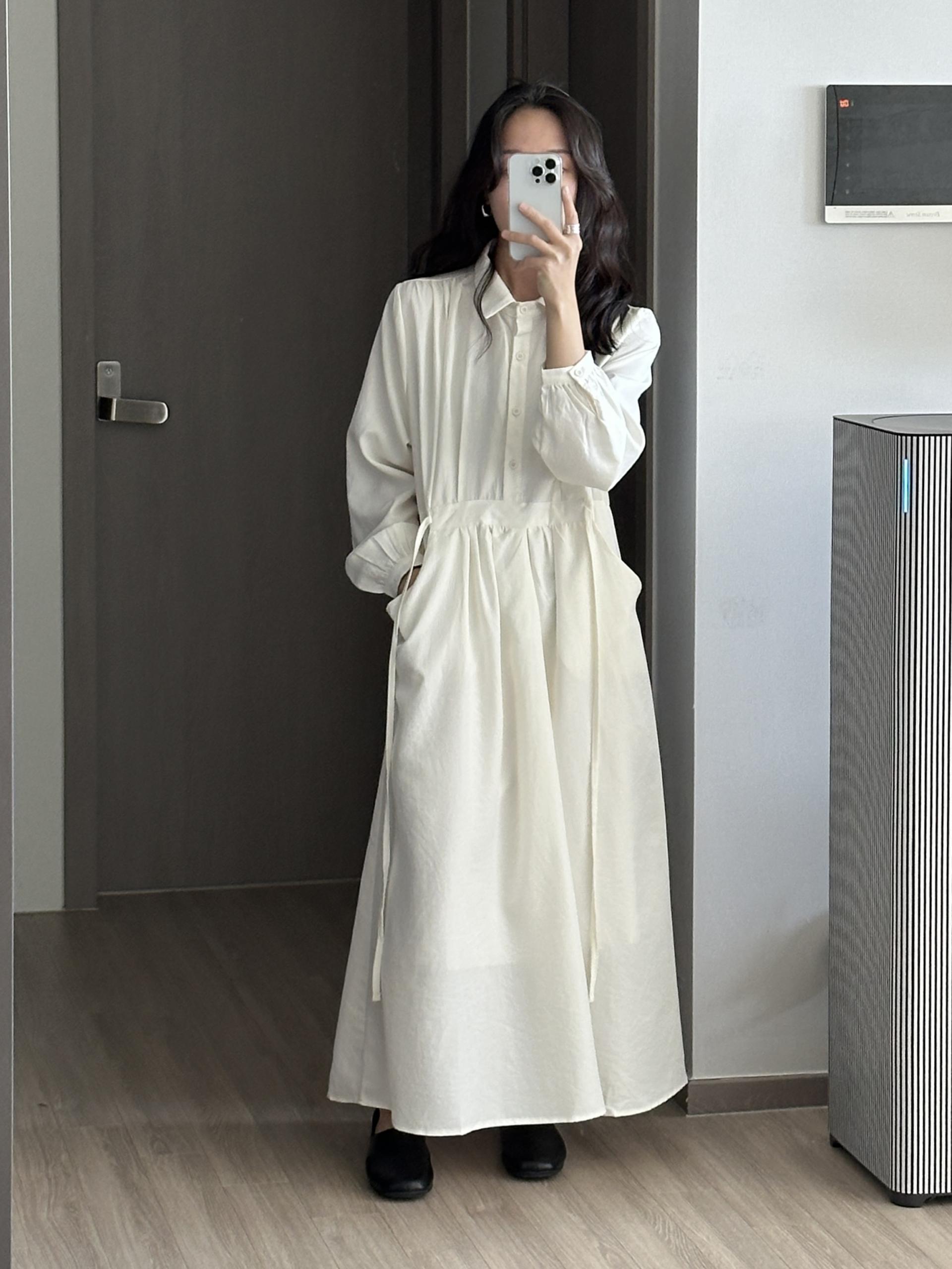 레터 원피스 | 2 COLOR