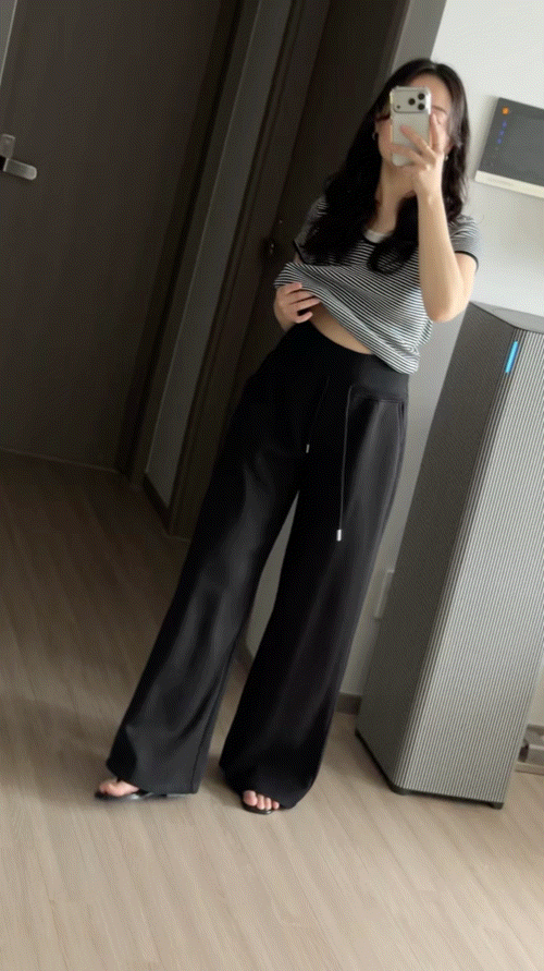 쫀득 와이드 팬츠 | 3 COLOR