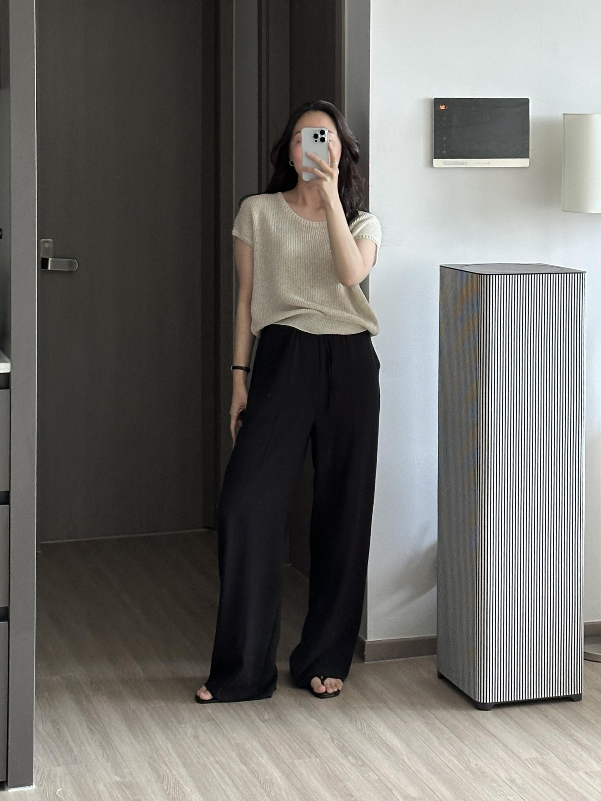 허쉬 린넨 밴딩 팬츠 | 3 COLOR (3 SIZE)