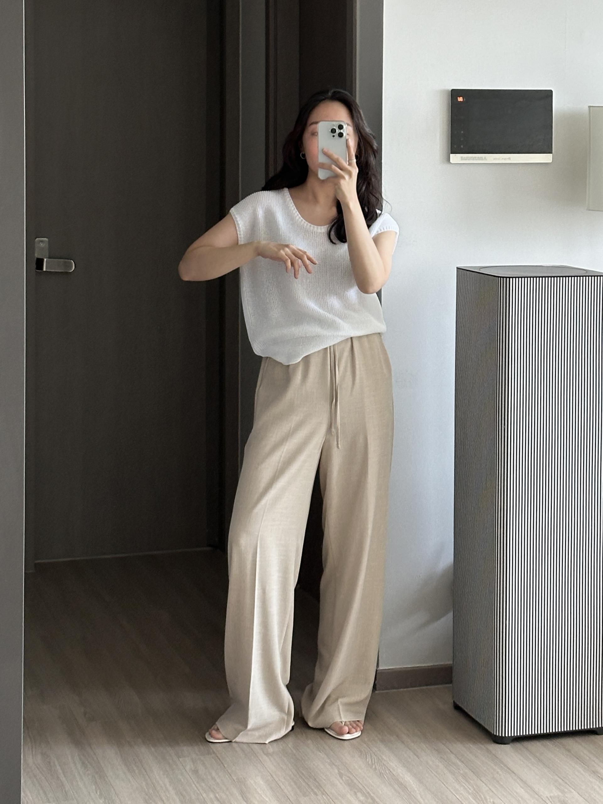 허쉬 린넨 밴딩 팬츠 | 3 COLOR (3 SIZE)