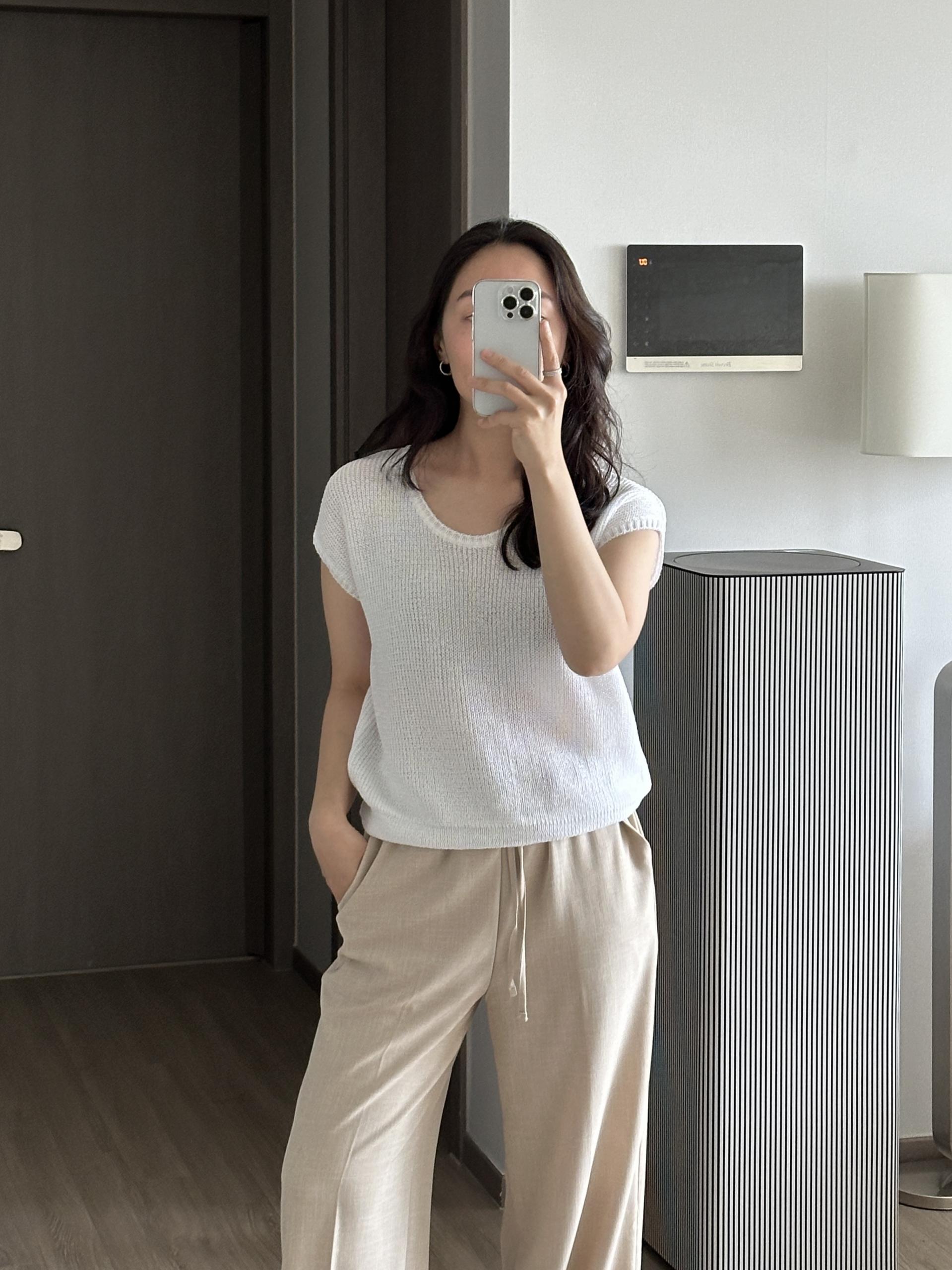 허쉬 린넨 밴딩 팬츠 | 3 COLOR (3 SIZE)