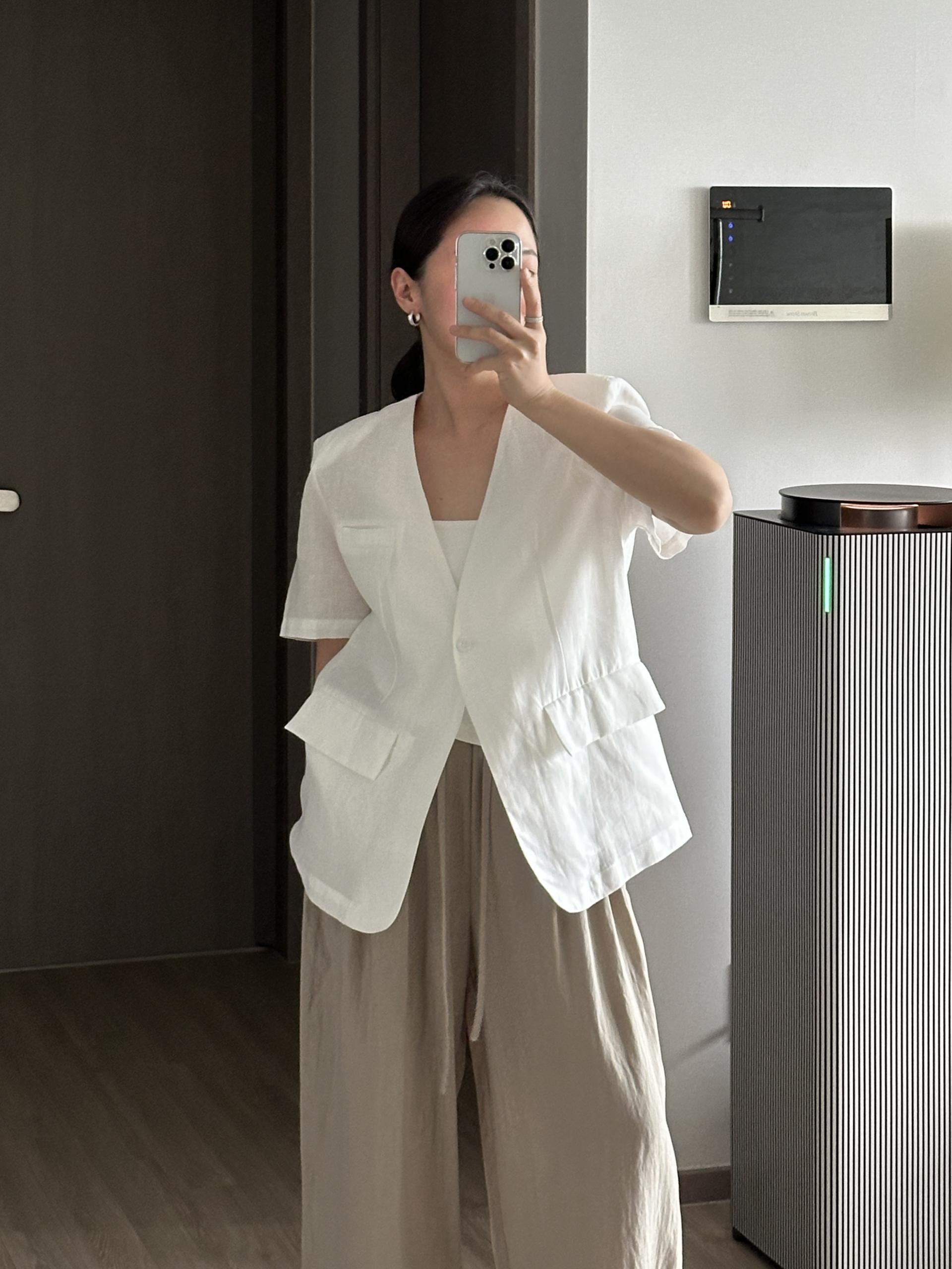 두즈 린넨 자켓 | 2 COLOR