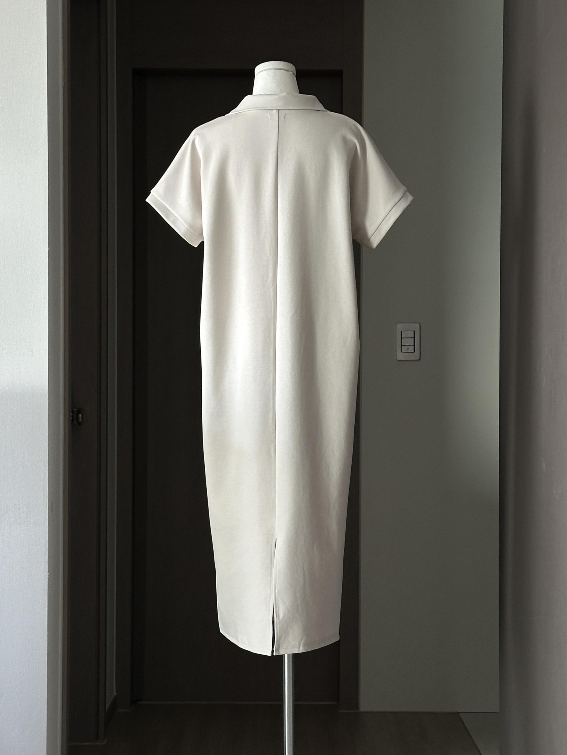 로먼 카라 원피스 | 4 COLOR (원단 재직중 1~2주 소요)