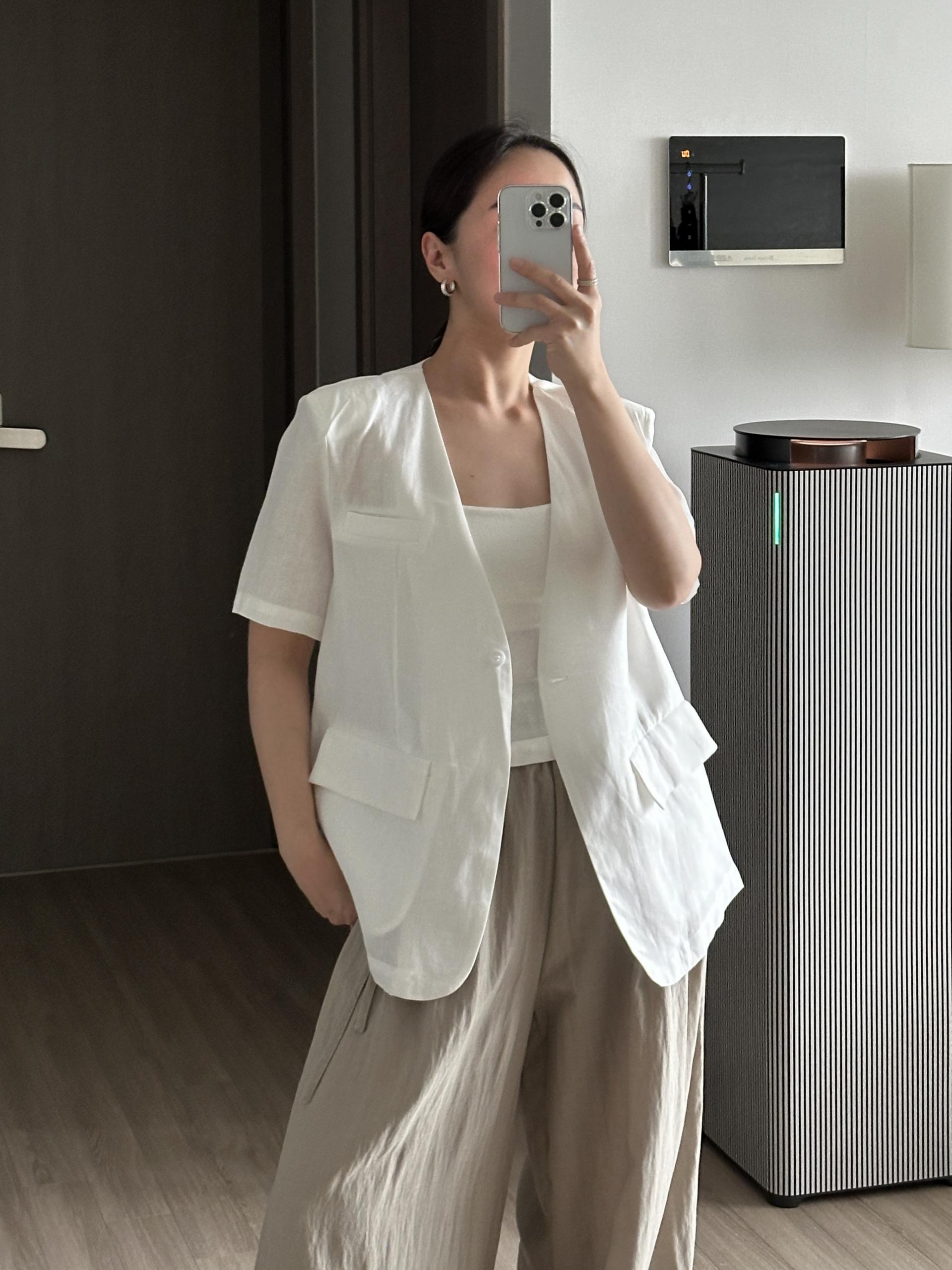 두즈 린넨 자켓 | 2 COLOR