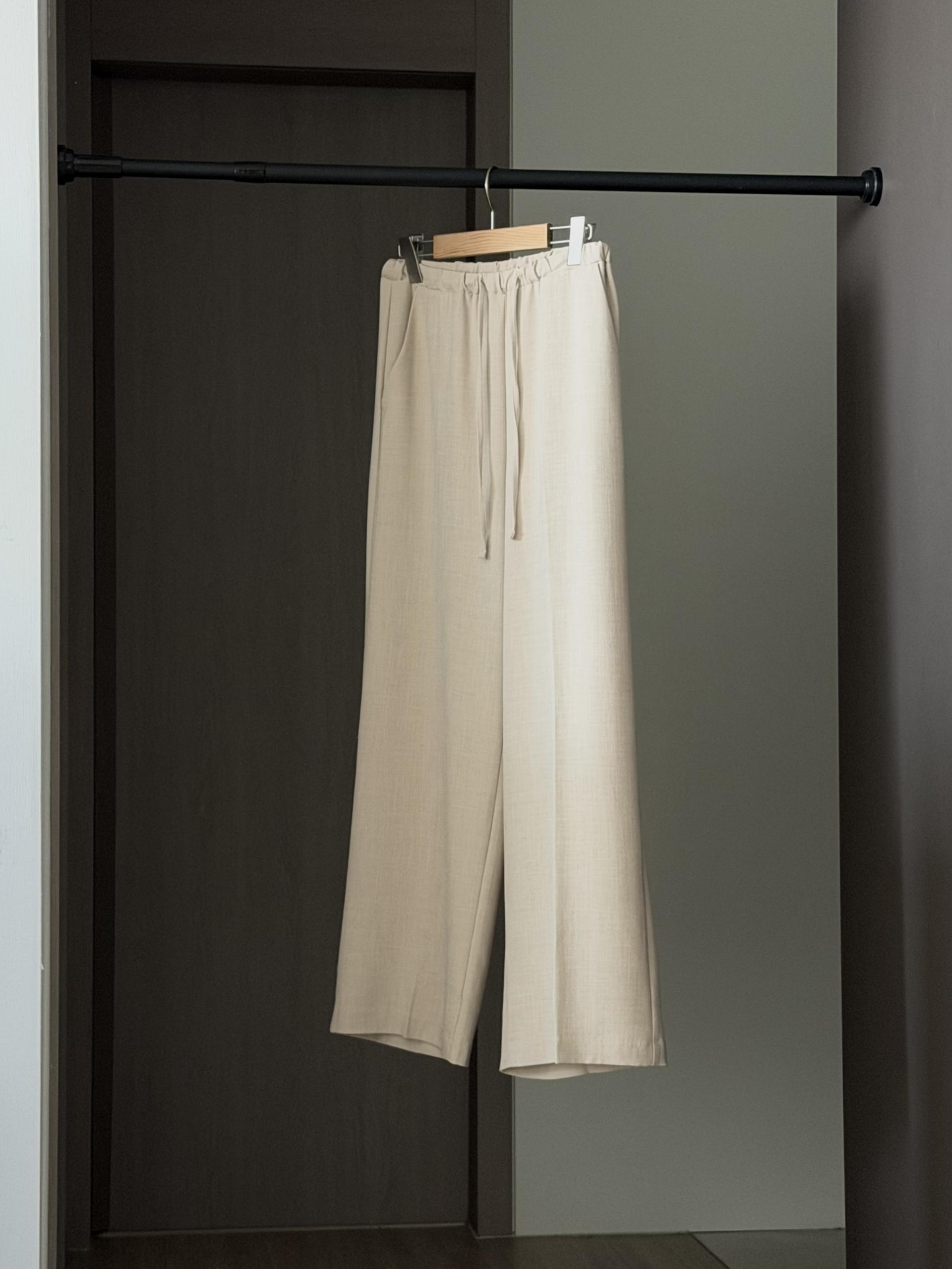 허쉬 린넨 밴딩 팬츠 | 3 COLOR (3 SIZE)