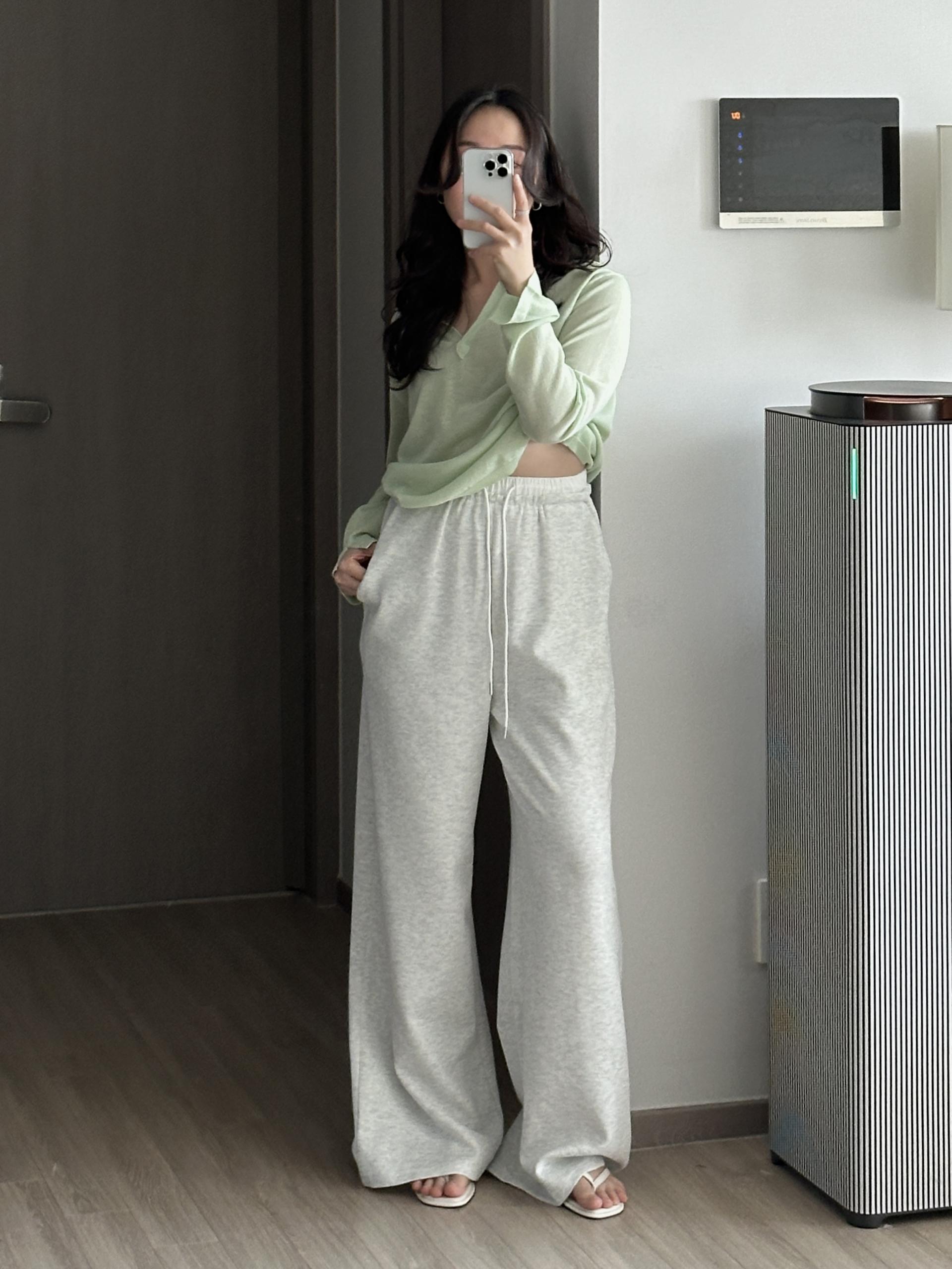 크루 밴딩 팬츠 | 2 COLOR