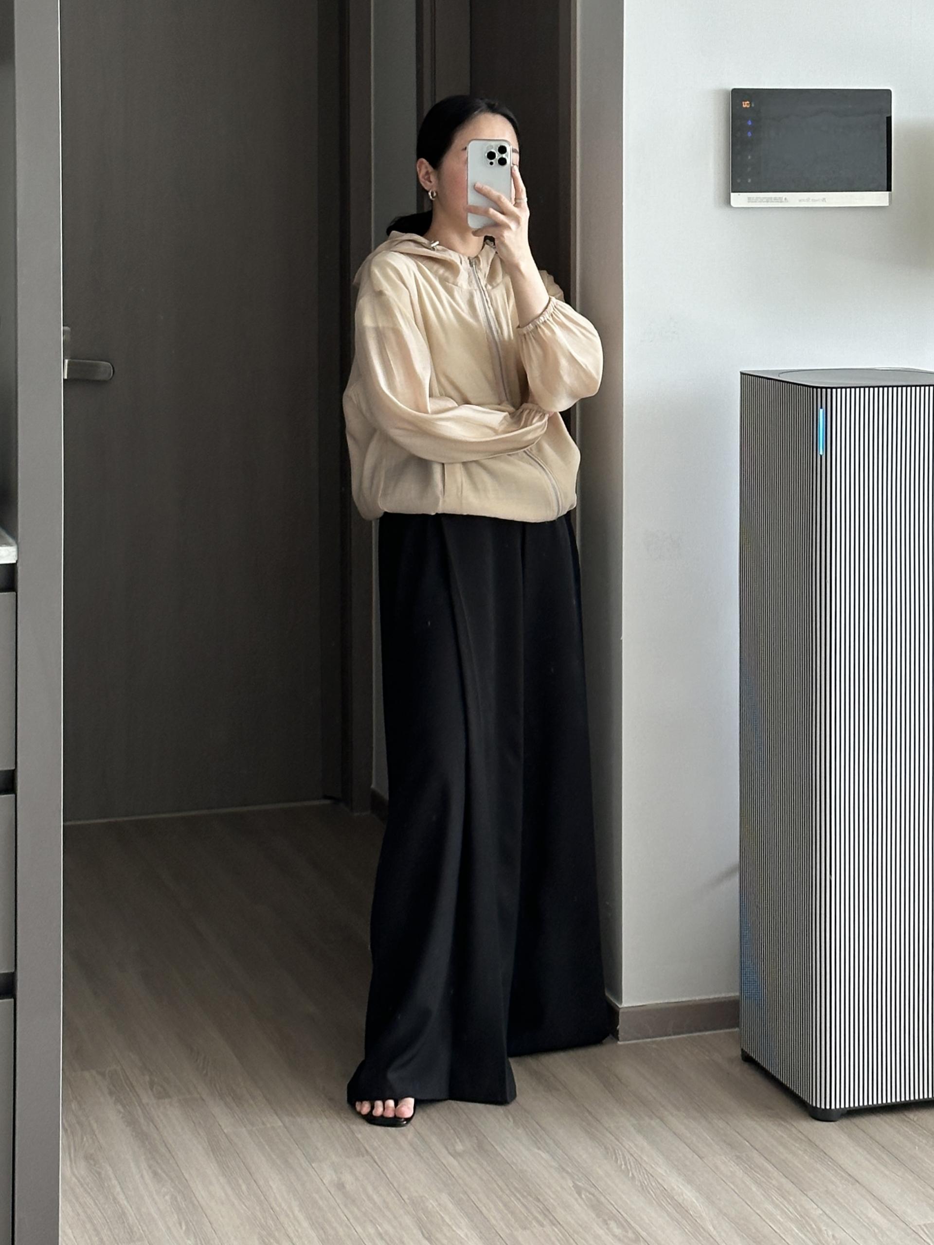 실루엣 와이드 팬츠 | 2 COLOR