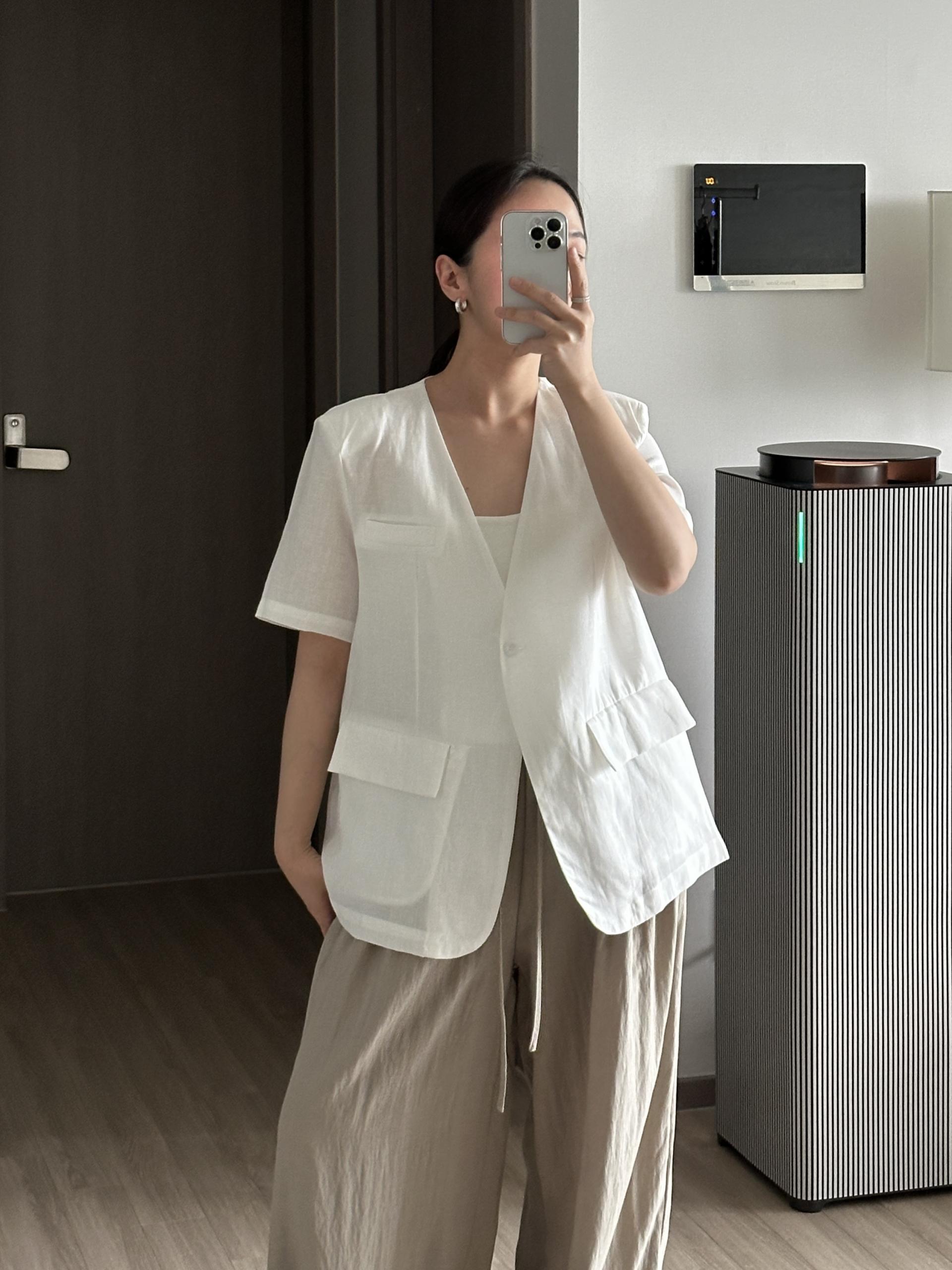 두즈 린넨 자켓 | 2 COLOR