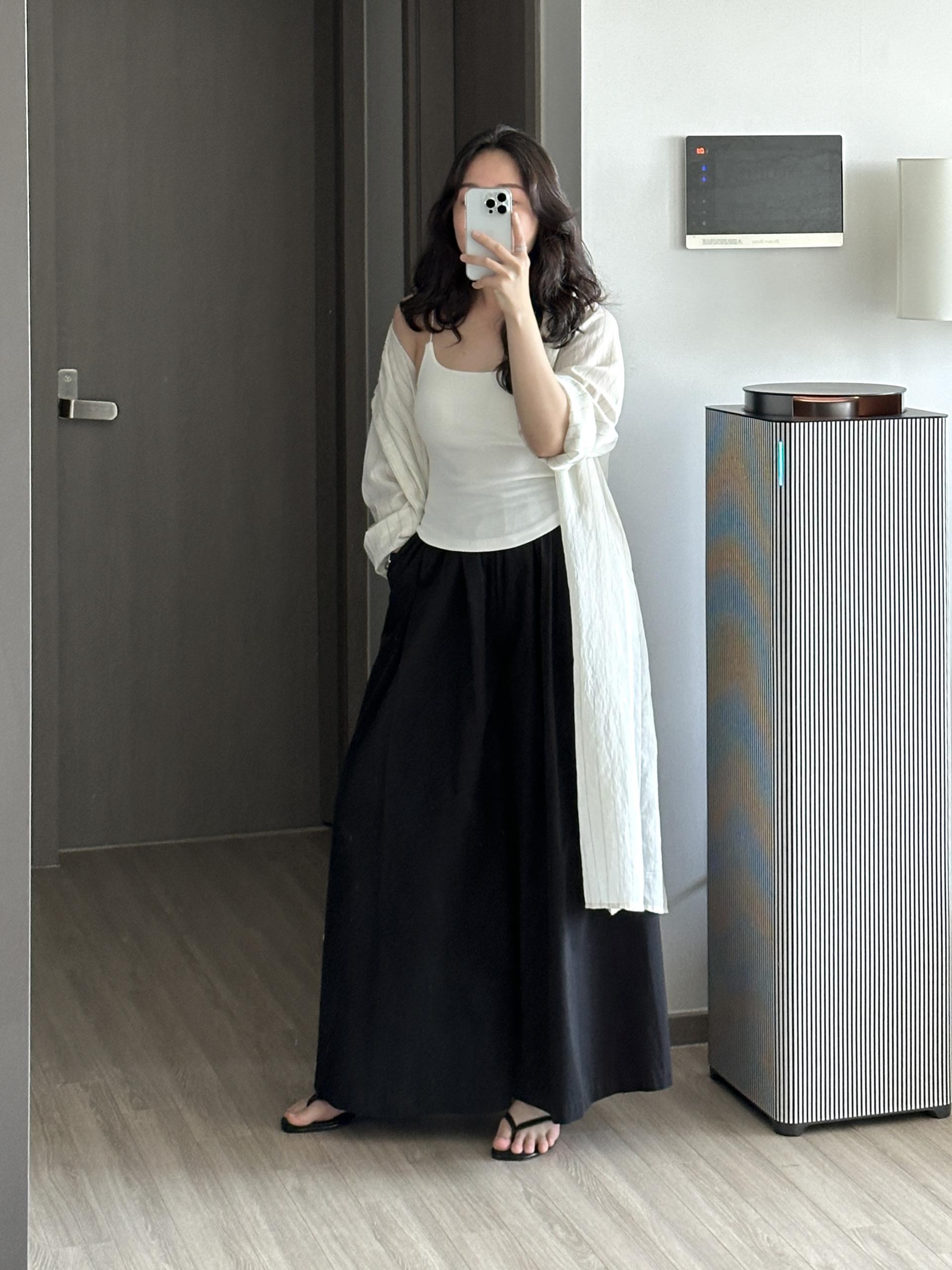 데칸 린넨 ST 롱 로브 | 2 COLOR