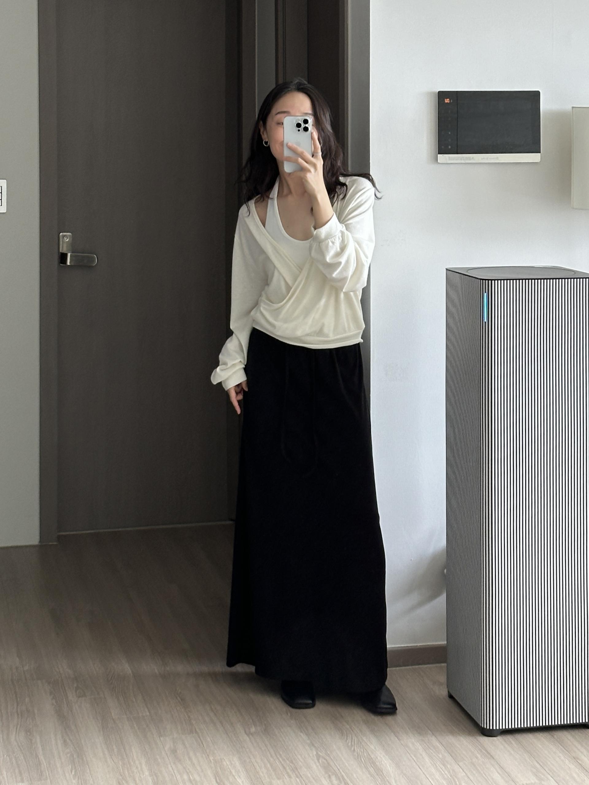 셀르 롱 스커트 | 4 COLOR
