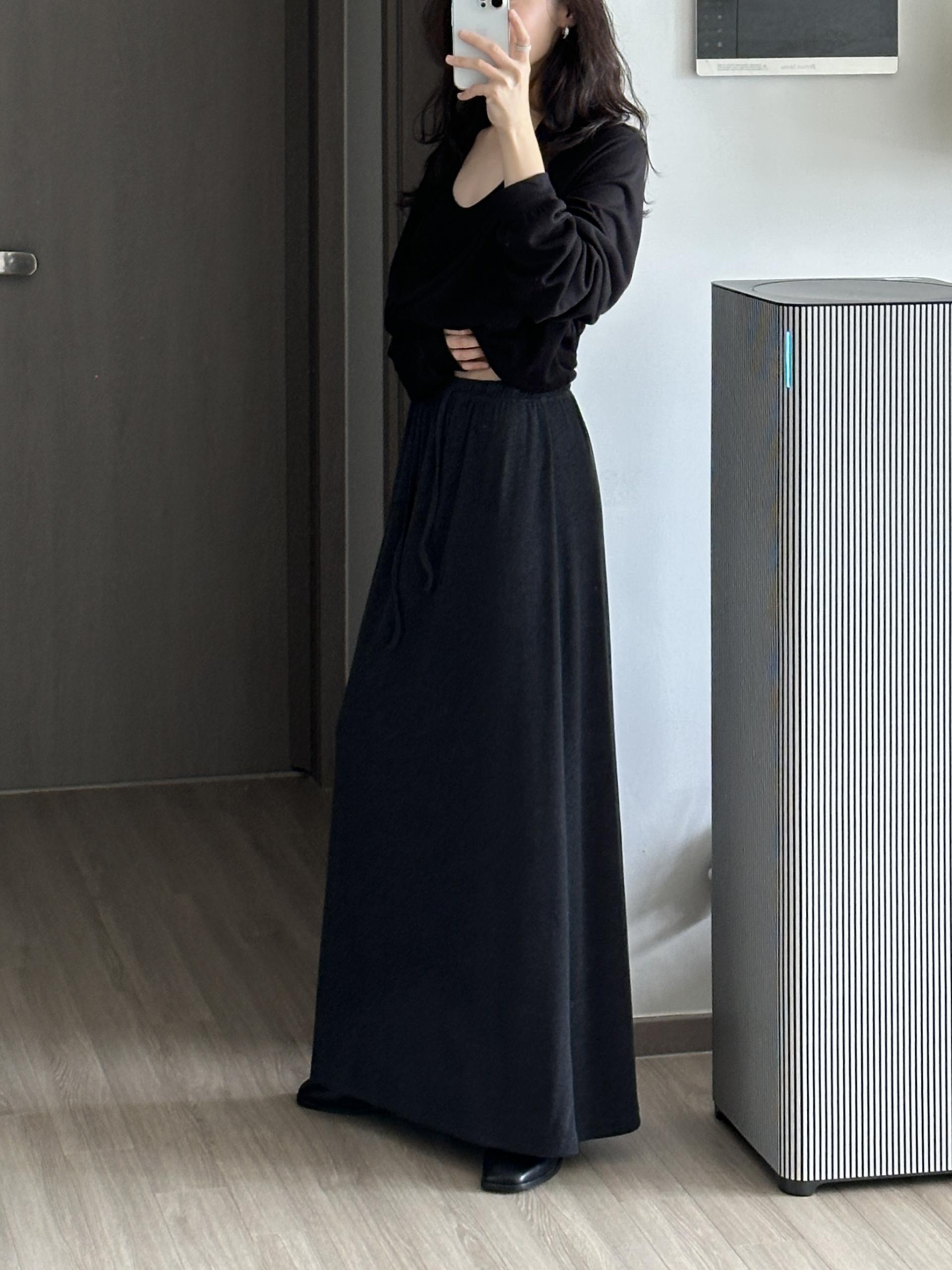 셀르 롱 스커트 | 4 COLOR