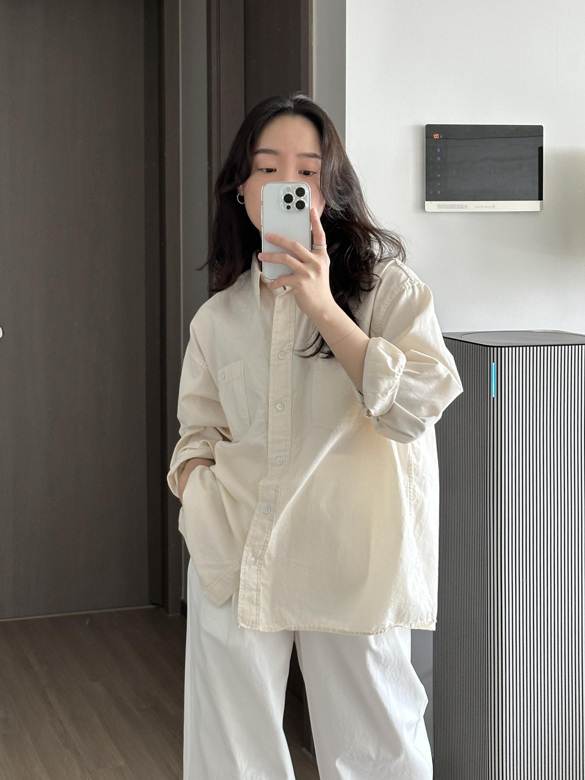 워싱 셔츠 | 4 COLOR