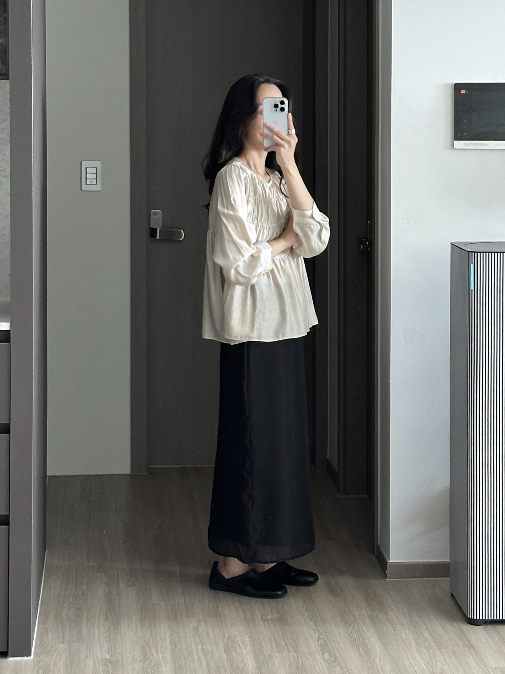모브 레이어드 스커트 | 2 COLOR