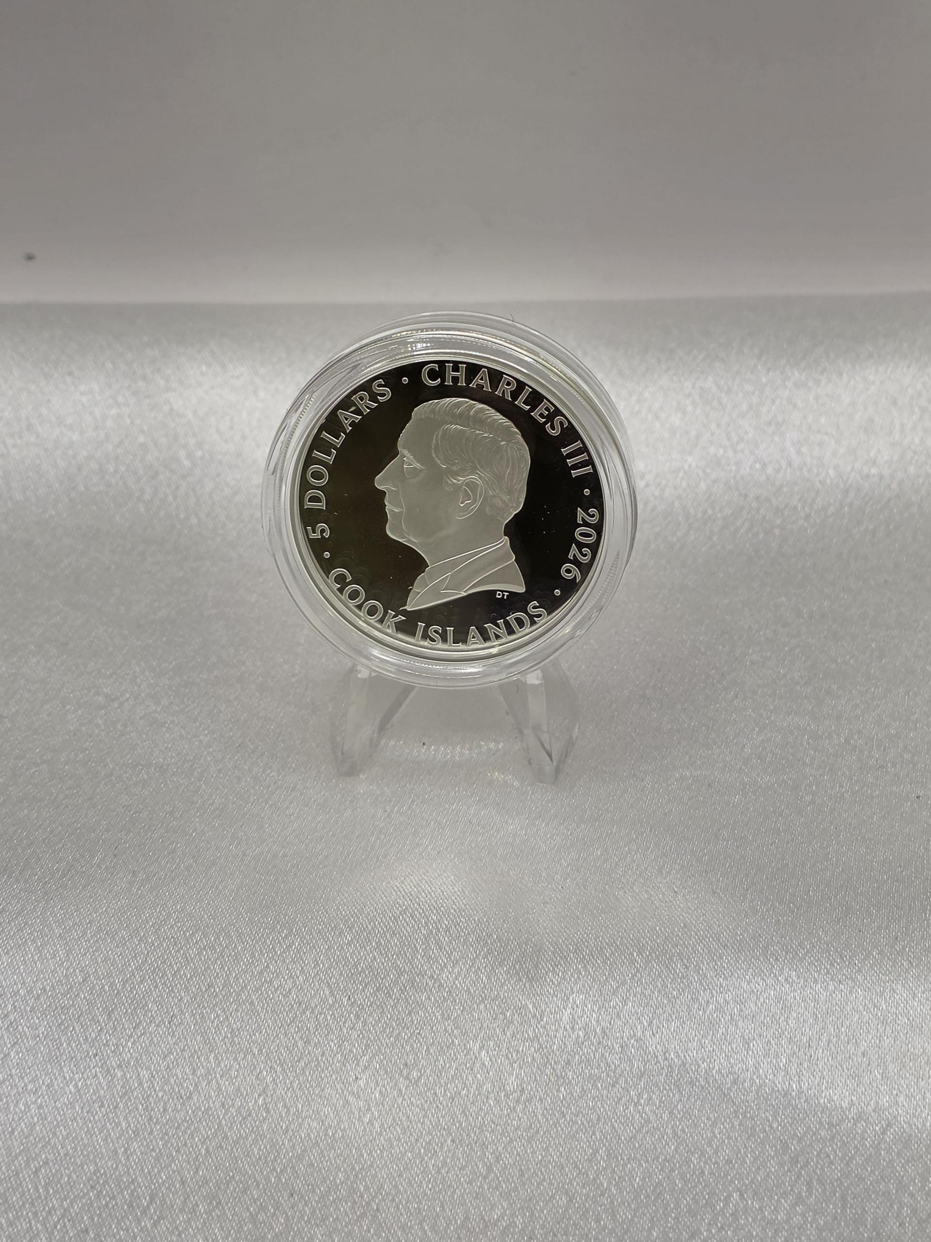 CIT Seven Deadly Sins Sloth 1 oz Silver Coin 2026