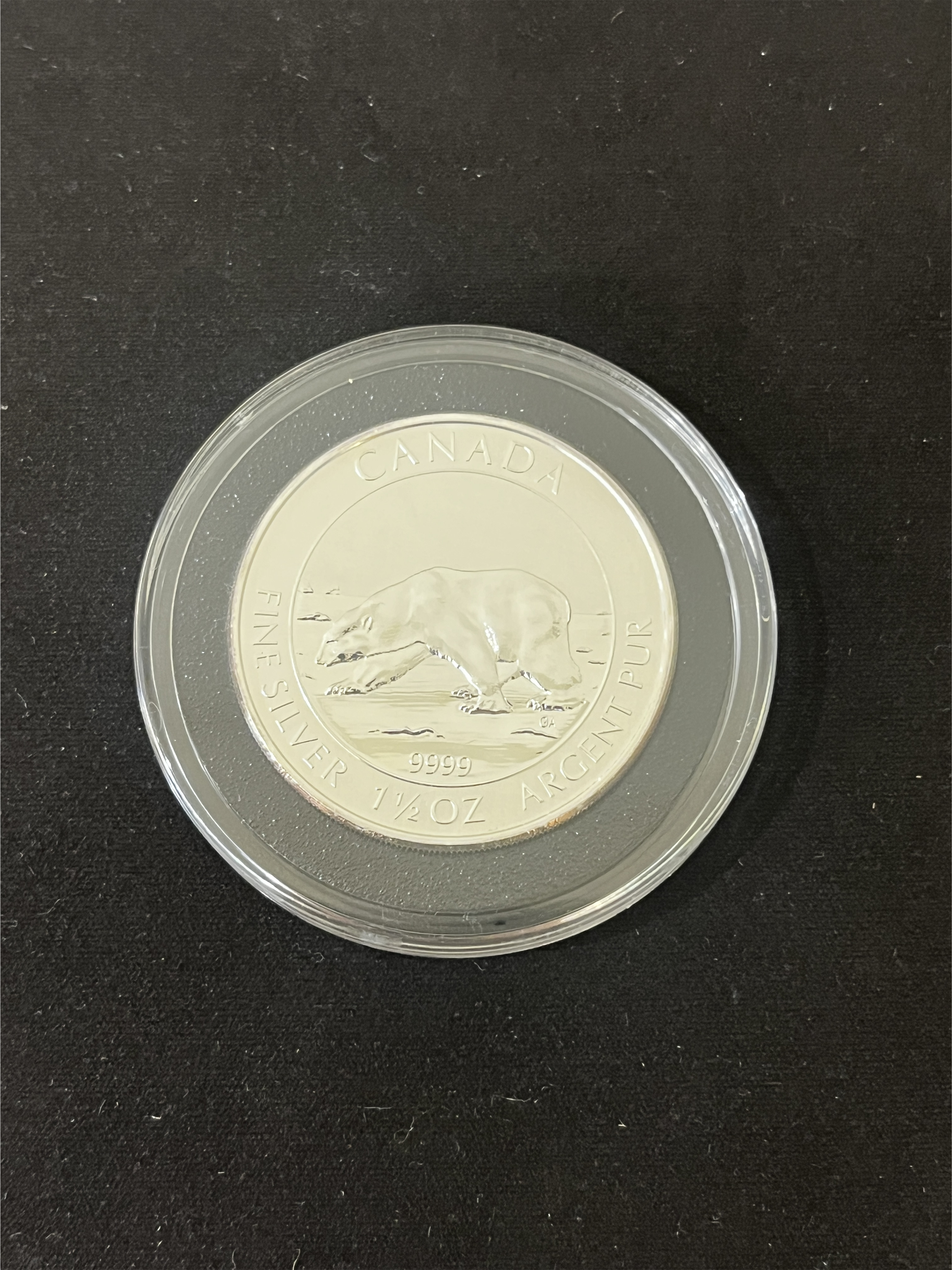 [변색] 2013 canada 1 1/2 oz polar bear