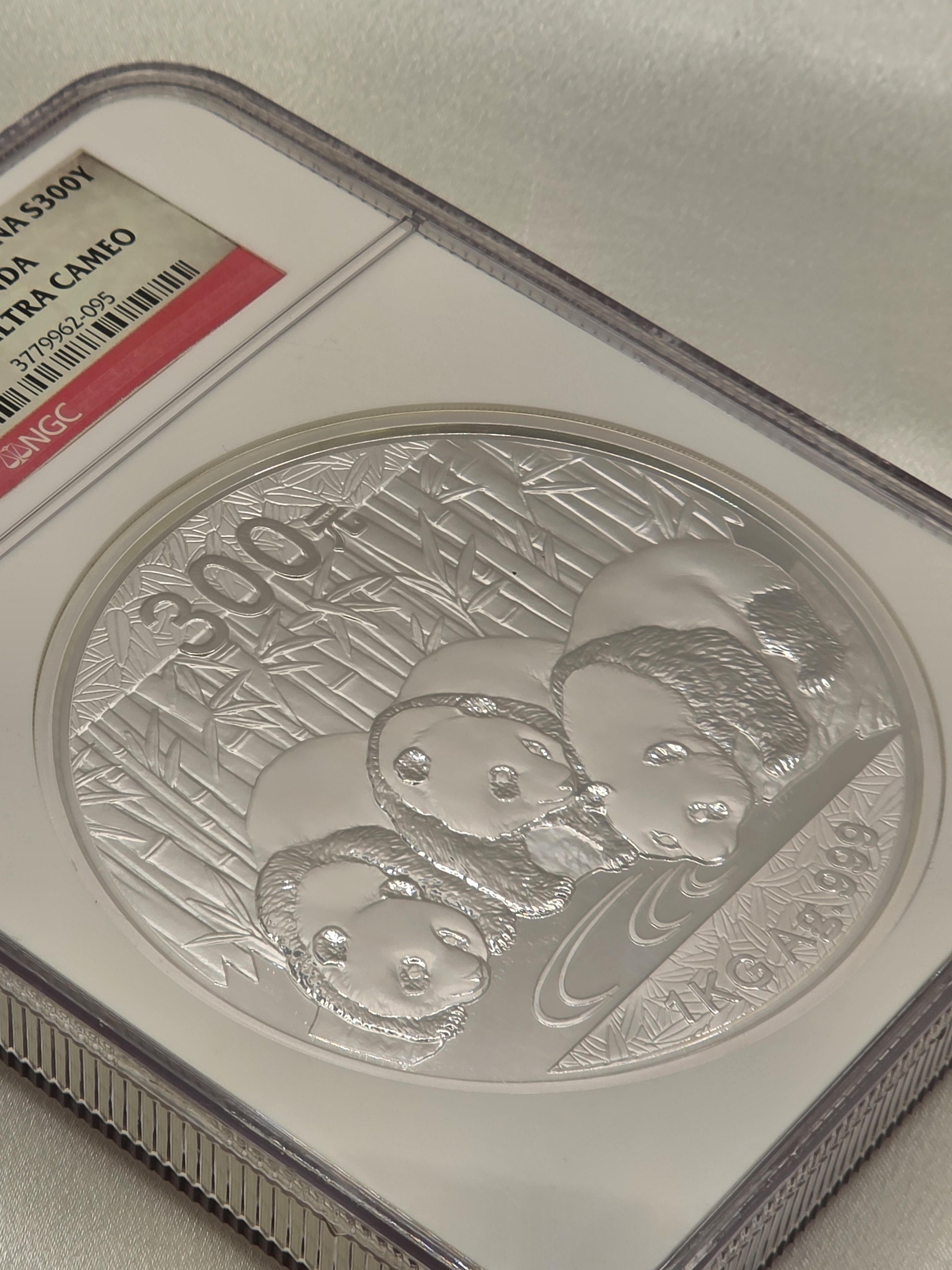 2013 China Panda Silver Coin 1 Kilo NGC PF70
