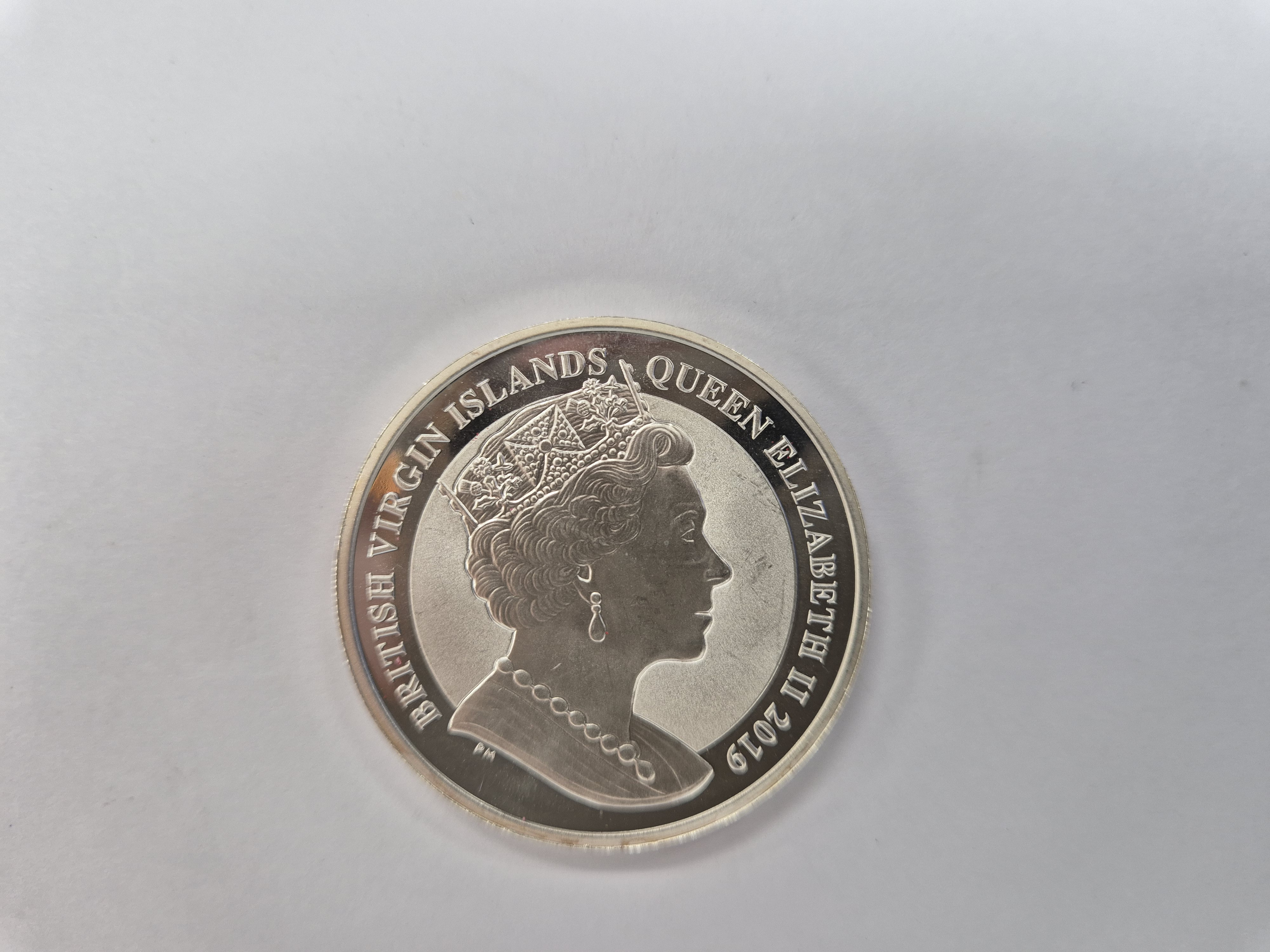 2019 버진아일랜드 브리티시 1oz 은화