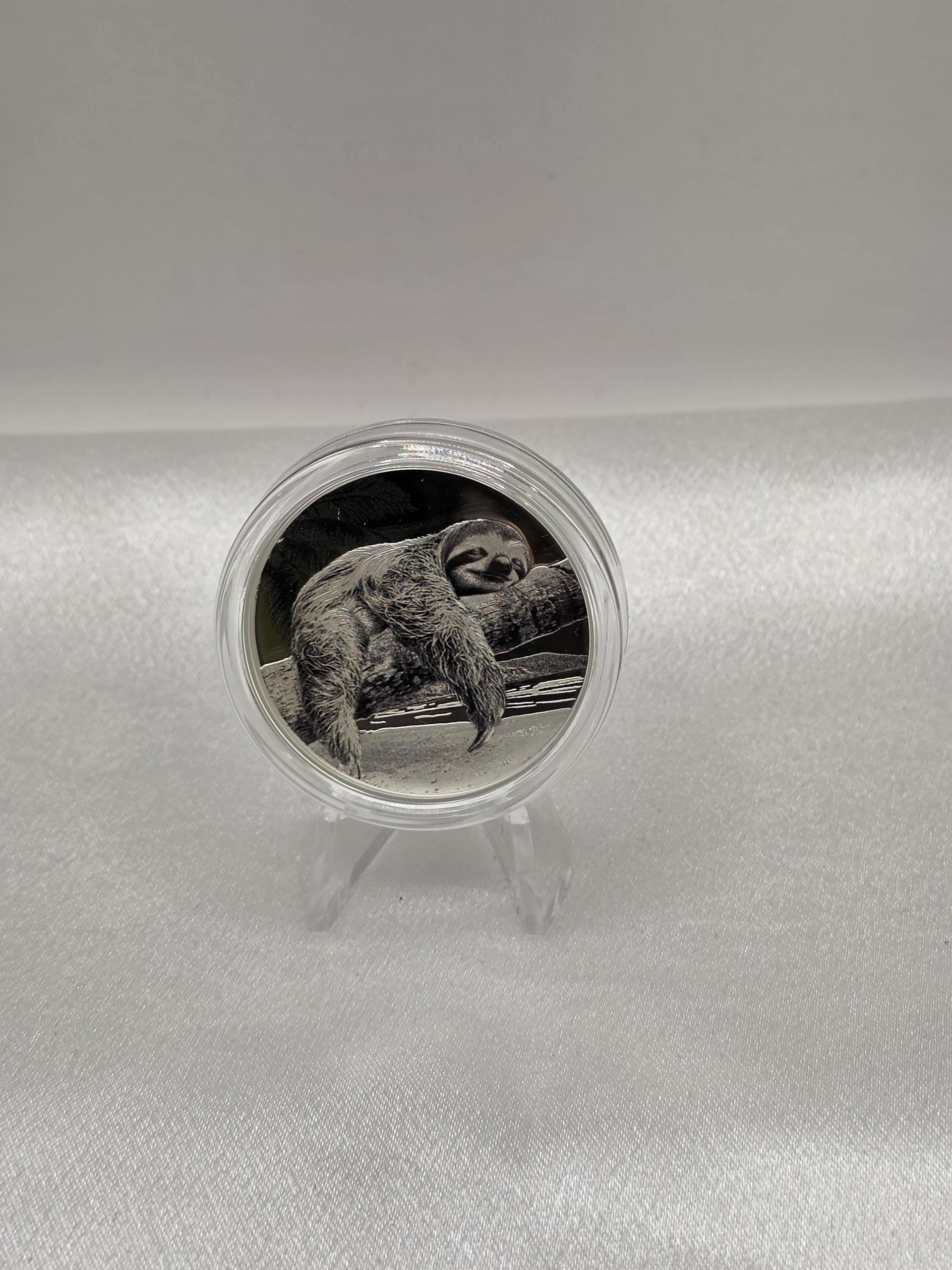 CIT Seven Deadly Sins Sloth 1 oz Silver Coin 2026