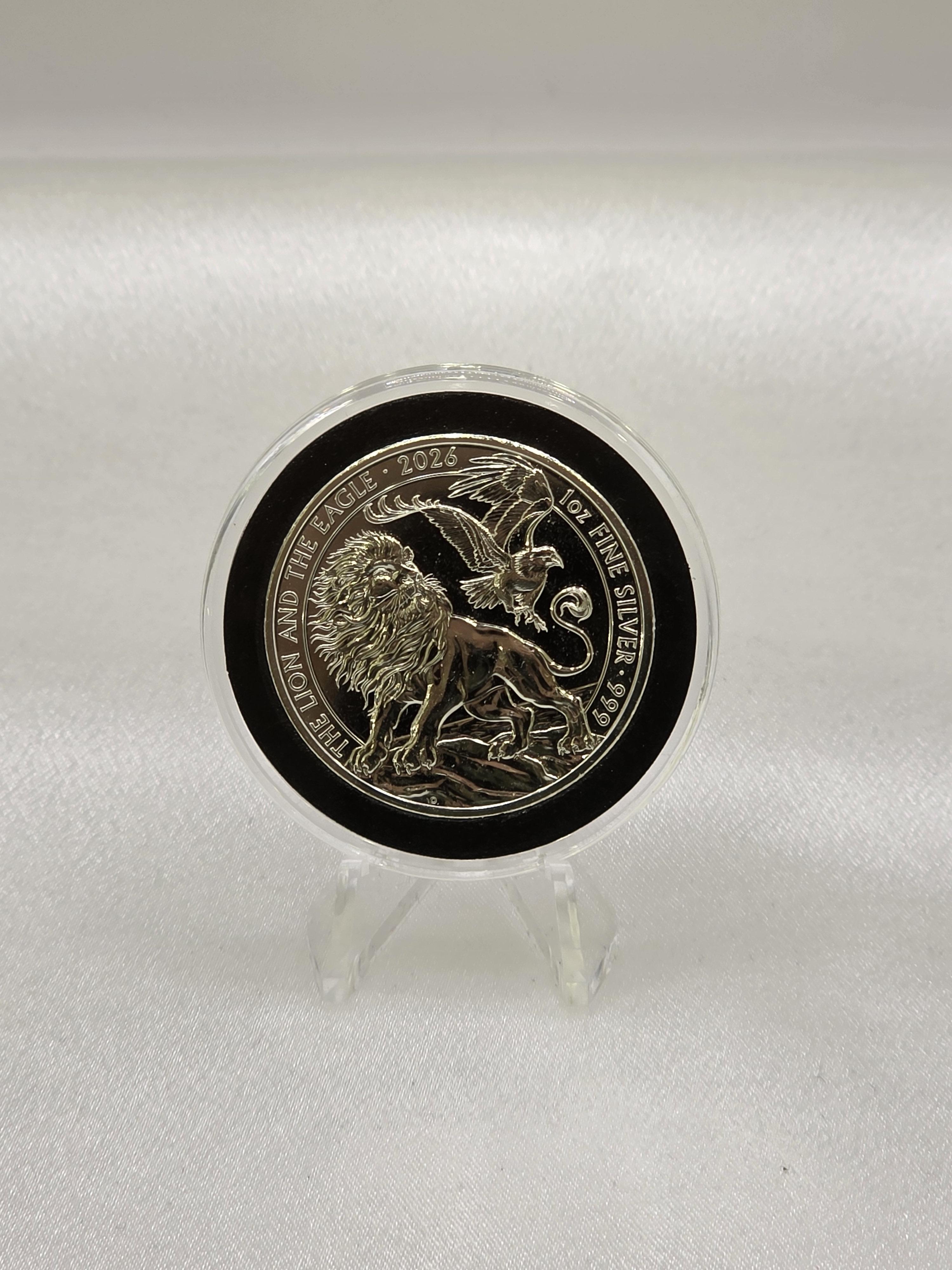 2026 The Lion and Eagle 1oz Silver BU