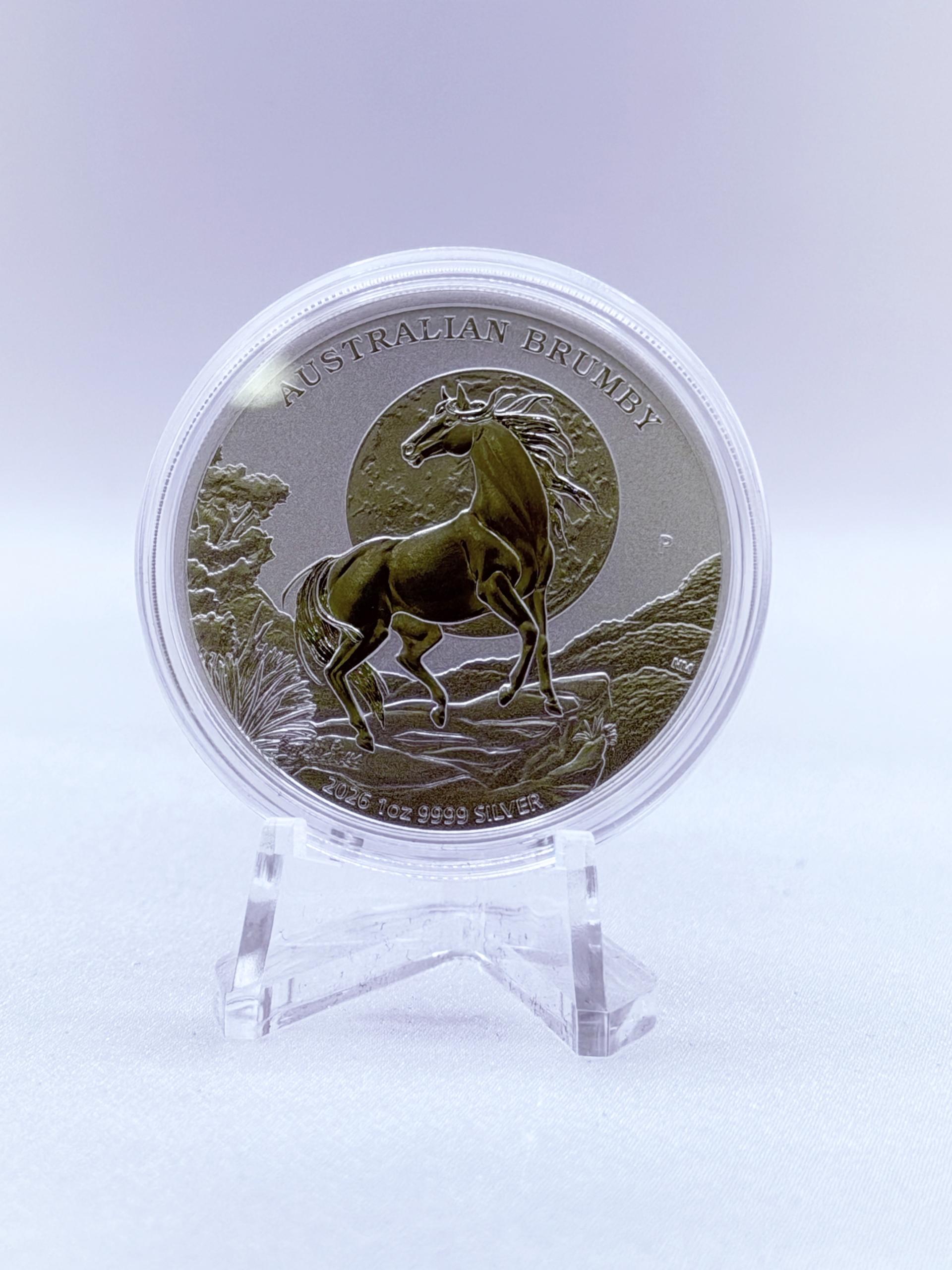 2026 Australia 1 oz Silver Brumby BU