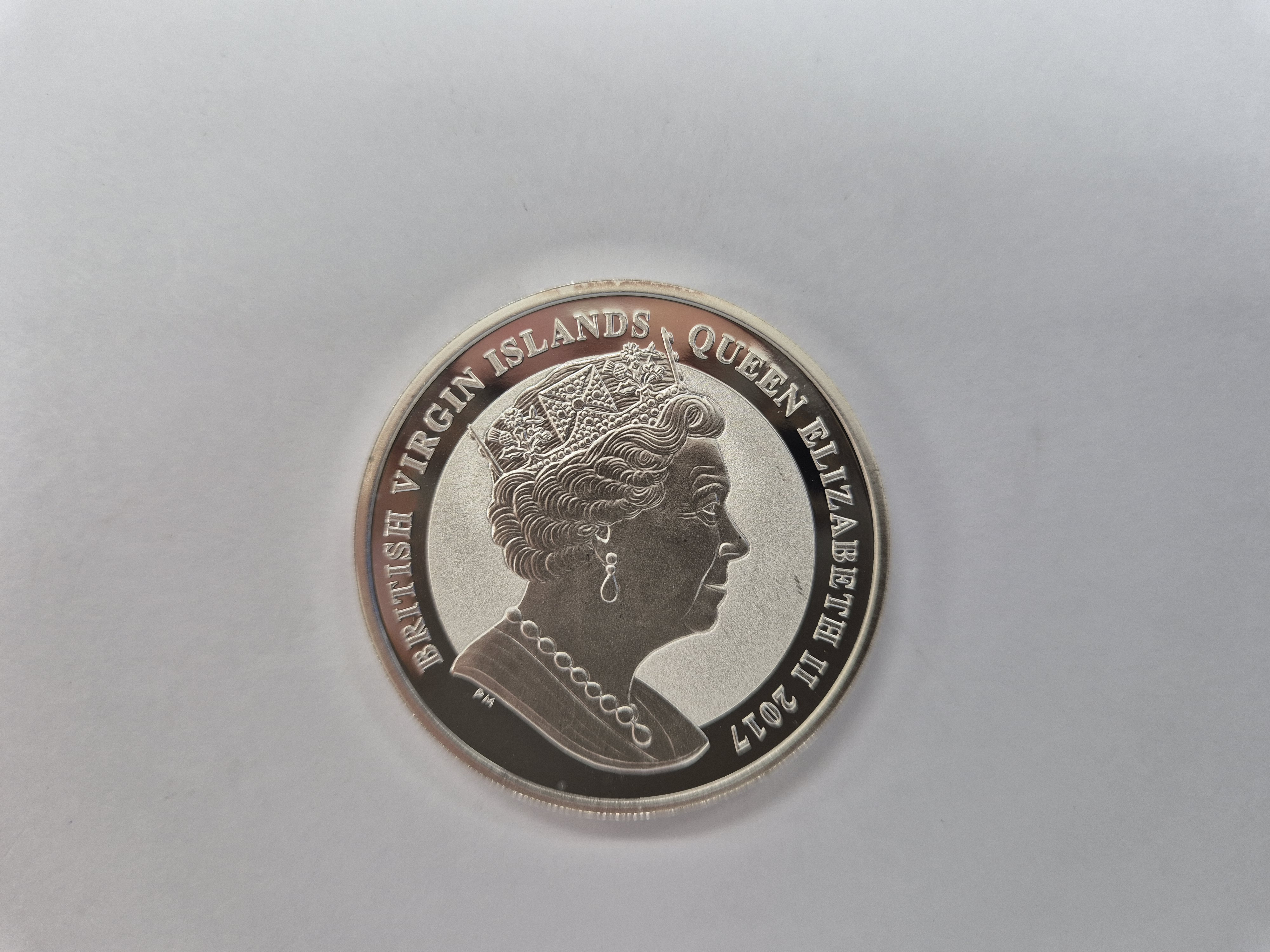 2017 버진아일랜드 브리티시 1oz 은화