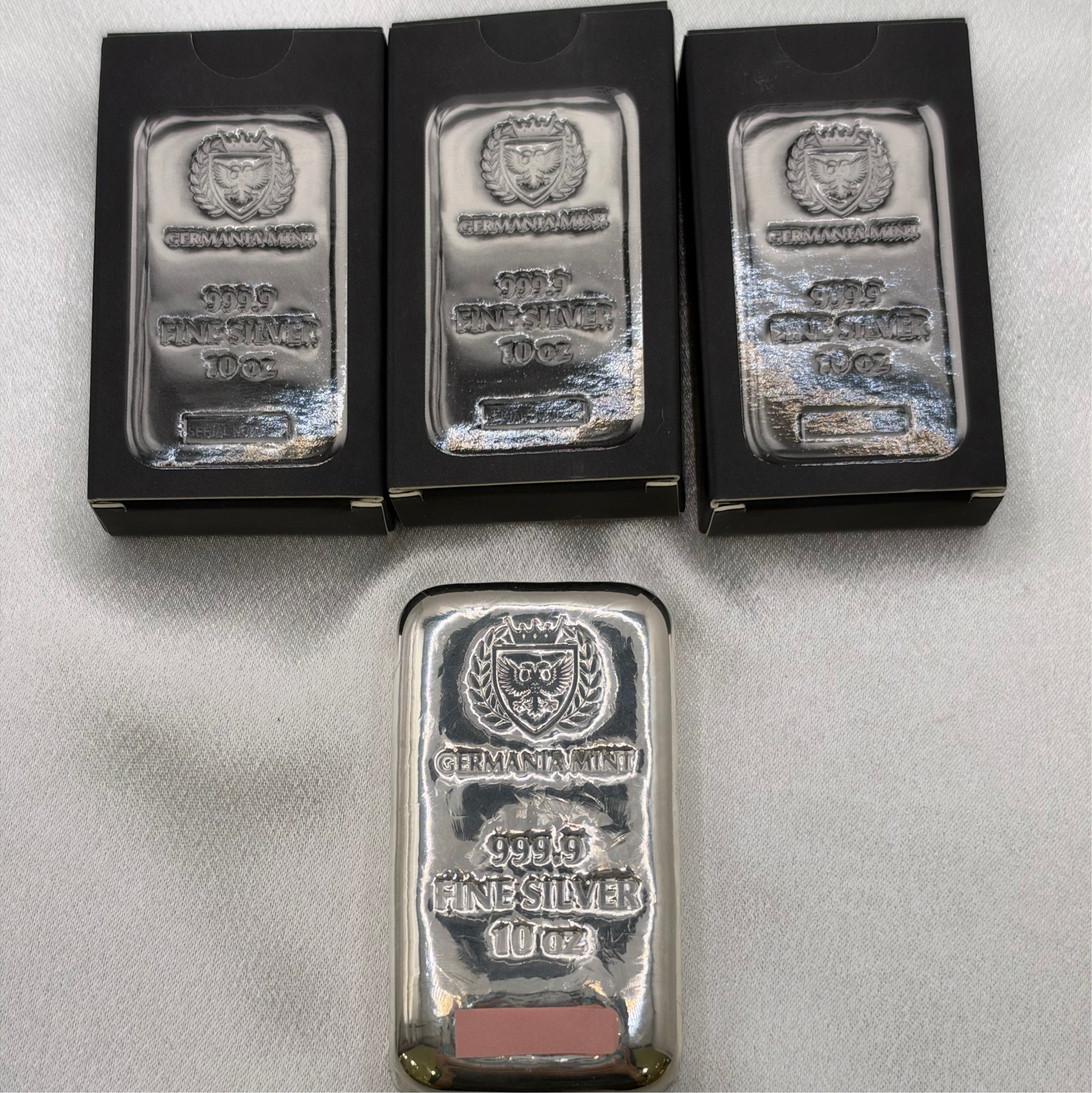 Germania Mint 10oz Silver Bar