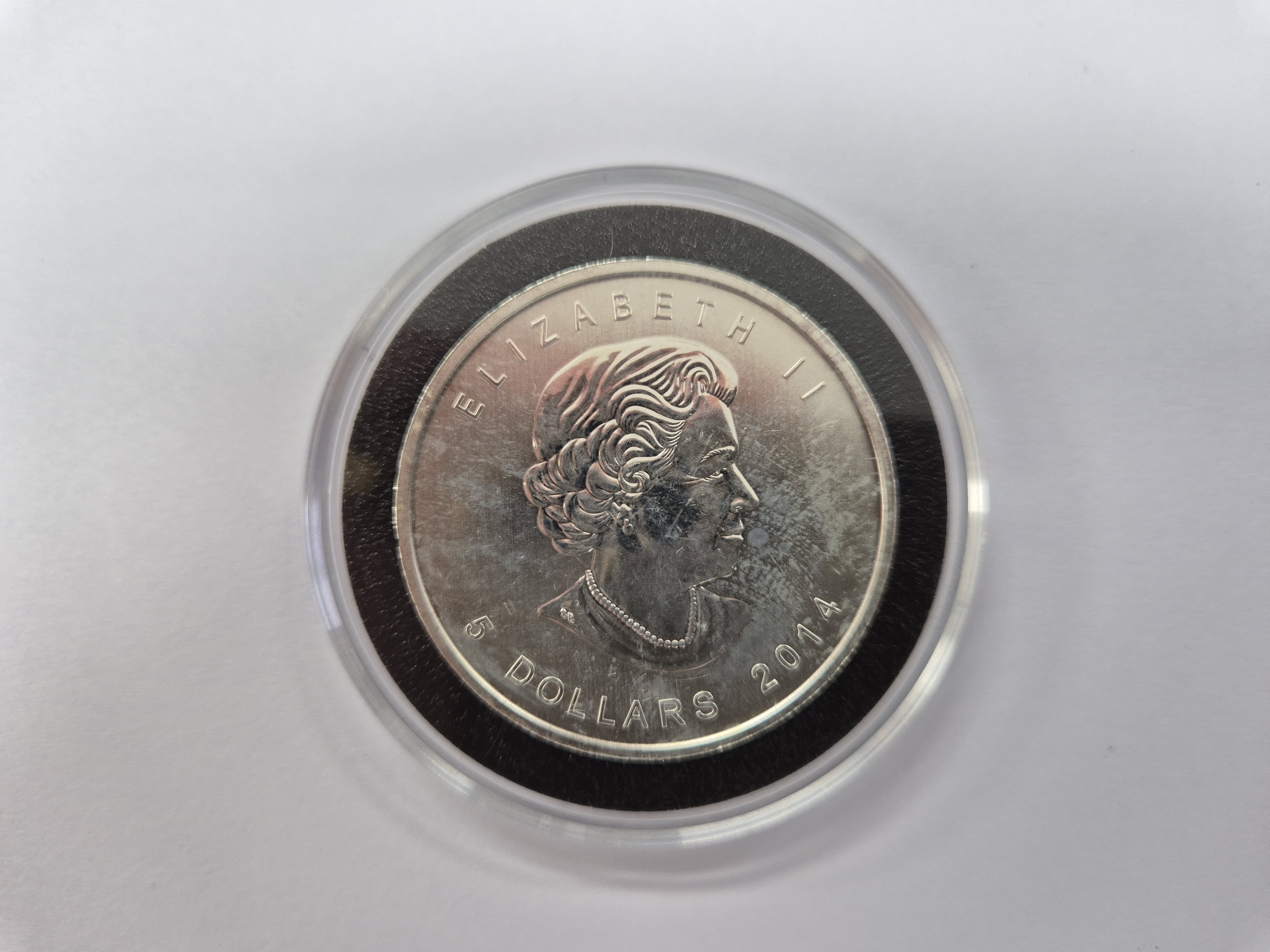 2014 Royal Canadian Mint Birds of Prey Series: Bald Eagle 1 oz Silver Bullion Coin